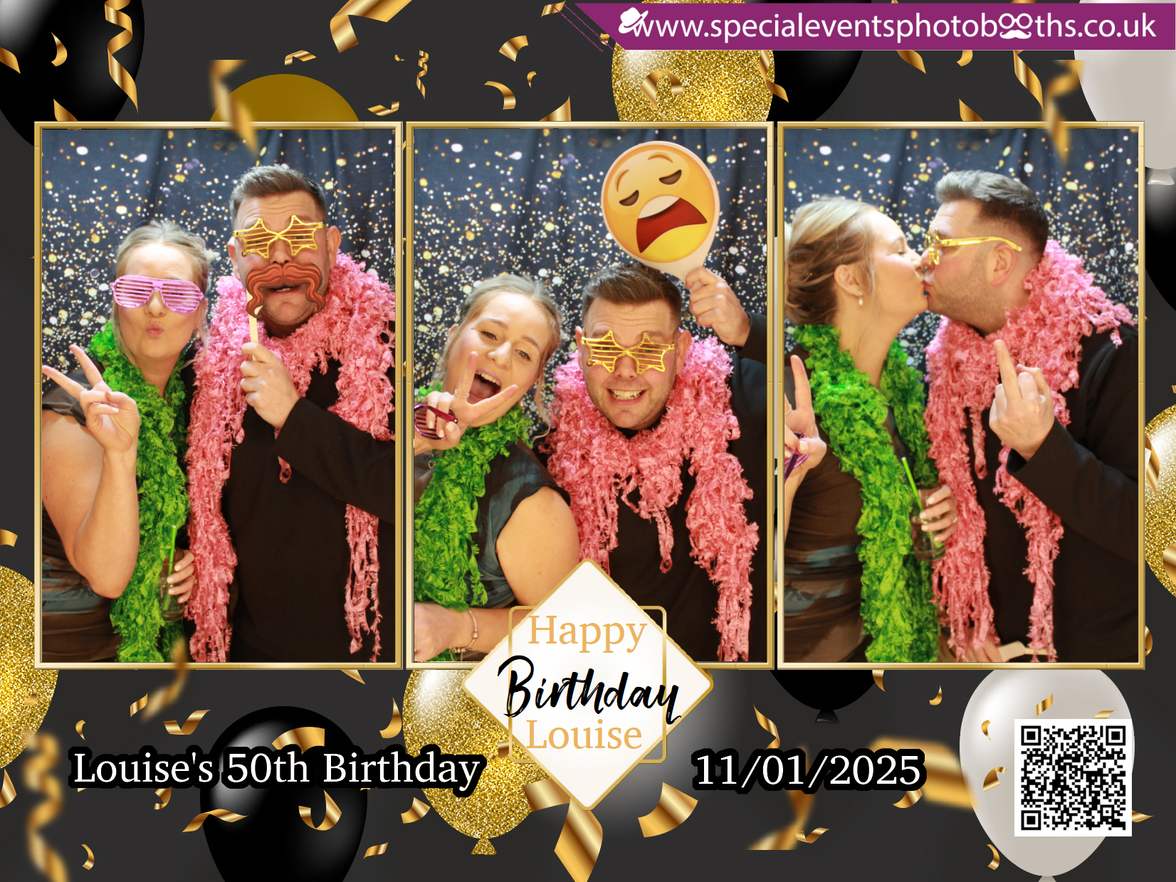 Louise's 50th Birthday | View more photos from the event at my.specialeventsphotobooths.co.uk/u/SpecialEventsPhotoBooths/Louises-50th-Birthday