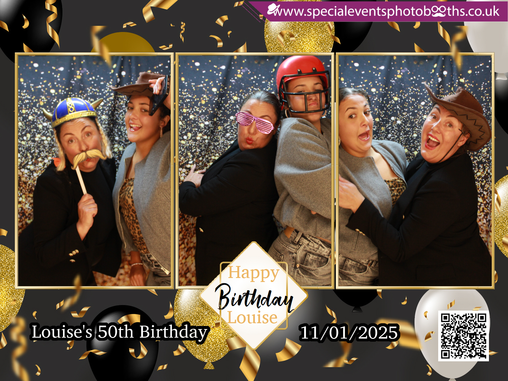Louise's 50th Birthday | View more photos from the event at my.specialeventsphotobooths.co.uk/u/SpecialEventsPhotoBooths/Louises-50th-Birthday