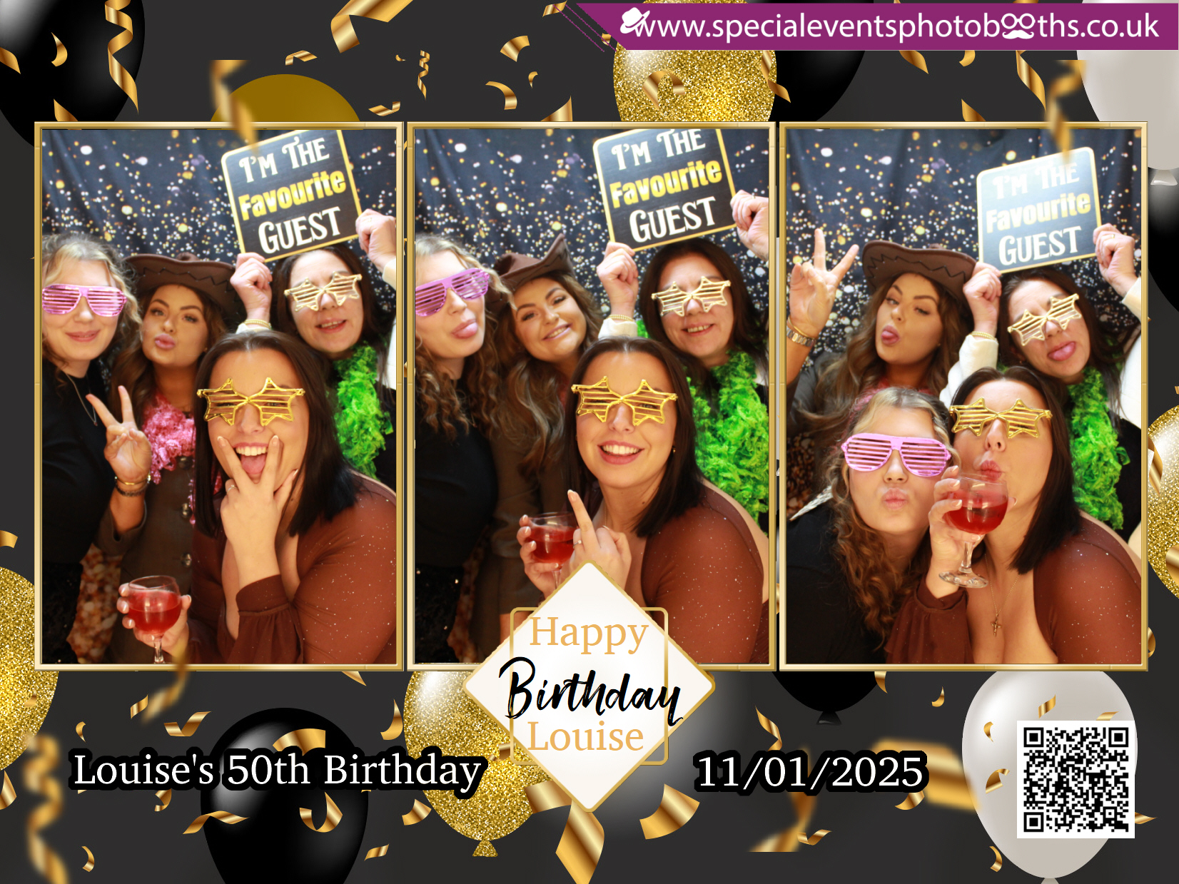 Louise's 50th Birthday | View more photos from the event at my.specialeventsphotobooths.co.uk/u/SpecialEventsPhotoBooths/Louises-50th-Birthday