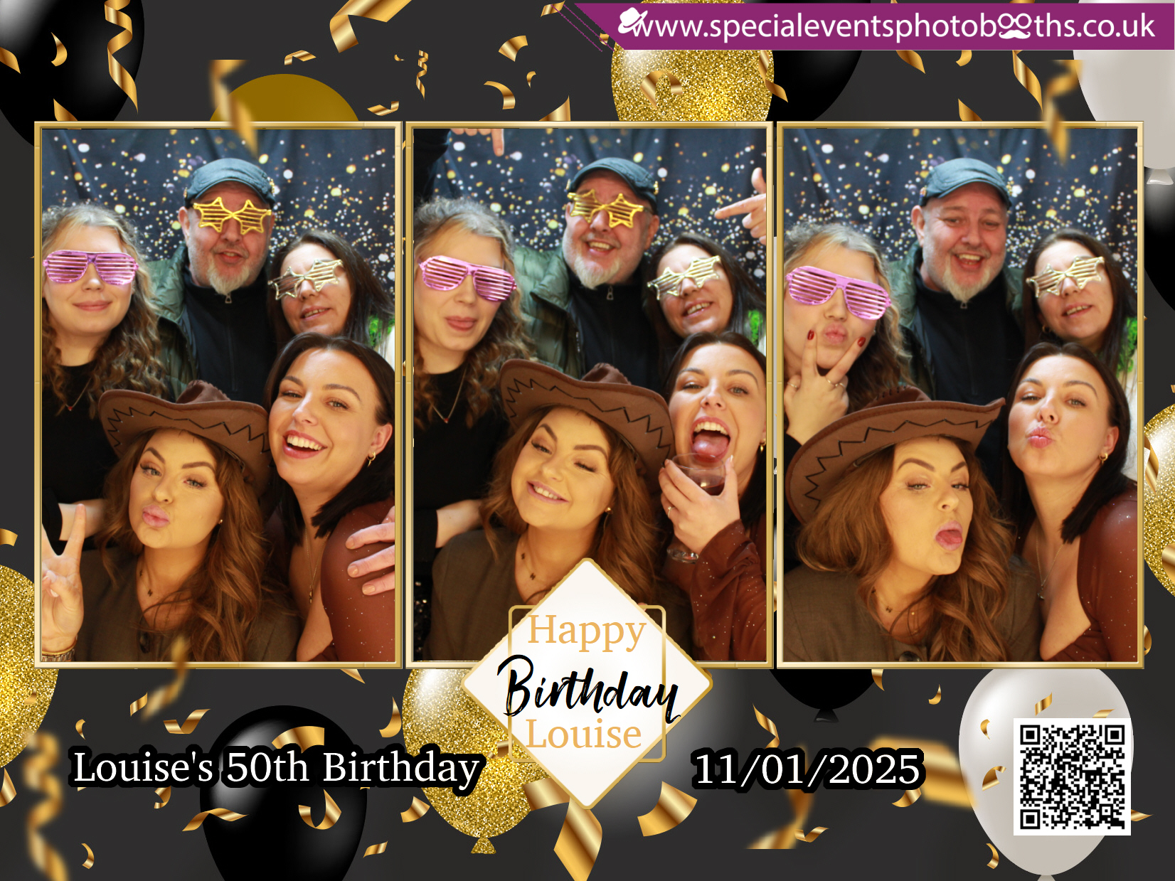Louise's 50th Birthday | View more photos from the event at my.specialeventsphotobooths.co.uk/u/SpecialEventsPhotoBooths/Louises-50th-Birthday