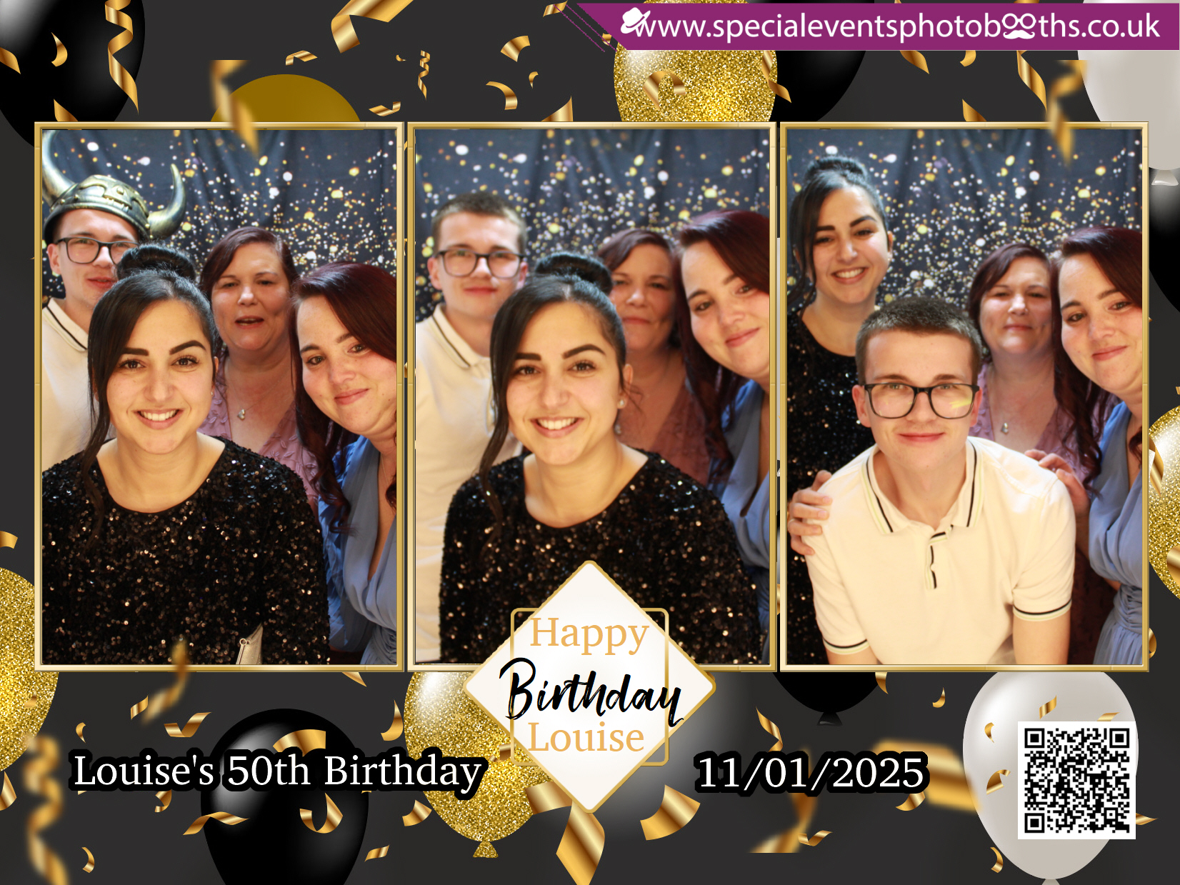 Louise's 50th Birthday | View more photos from the event at my.specialeventsphotobooths.co.uk/u/SpecialEventsPhotoBooths/Louises-50th-Birthday
