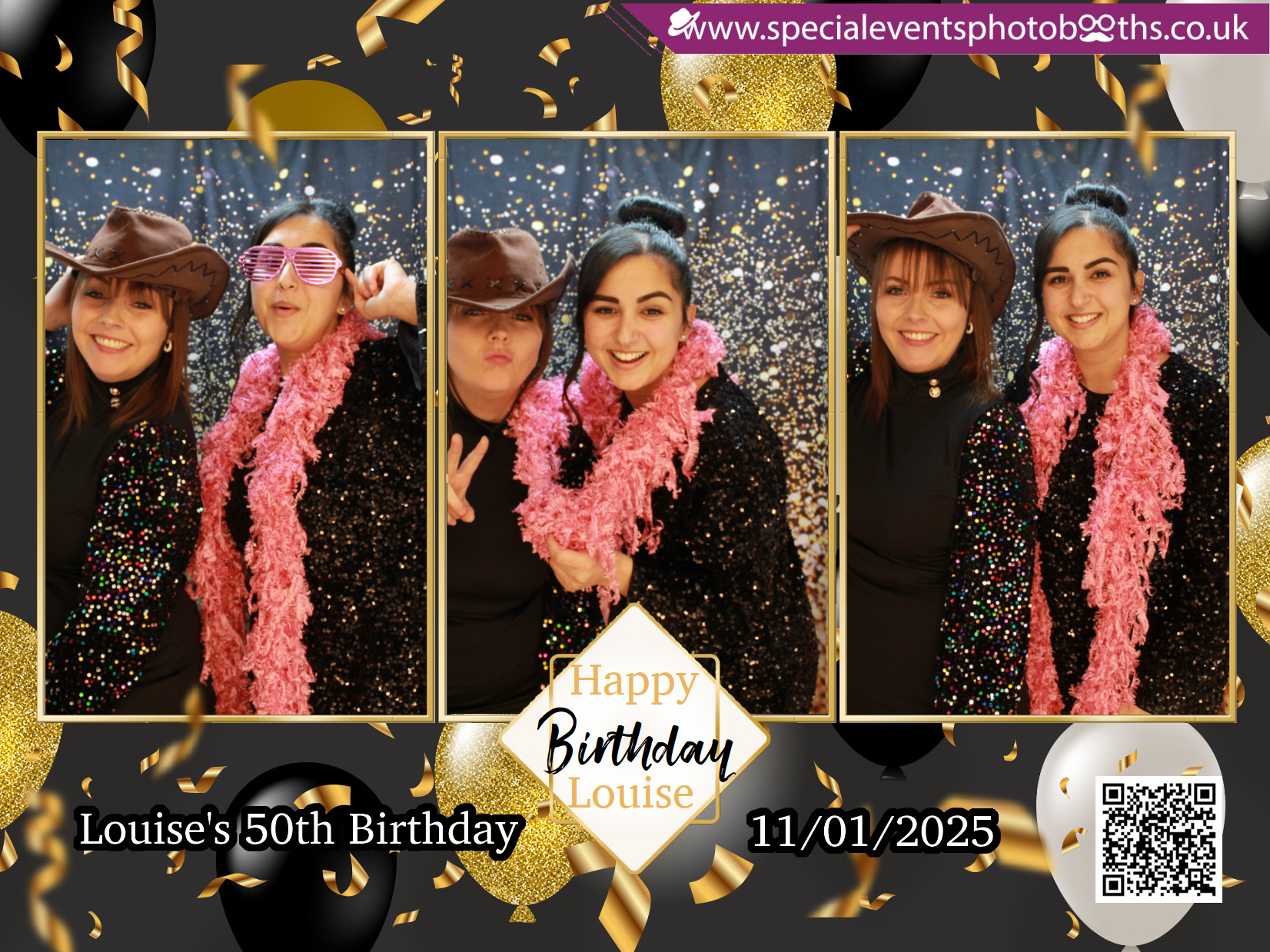 Louise's 50th Birthday | View more photos from the event at my.specialeventsphotobooths.co.uk/u/SpecialEventsPhotoBooths/Louises-50th-Birthday