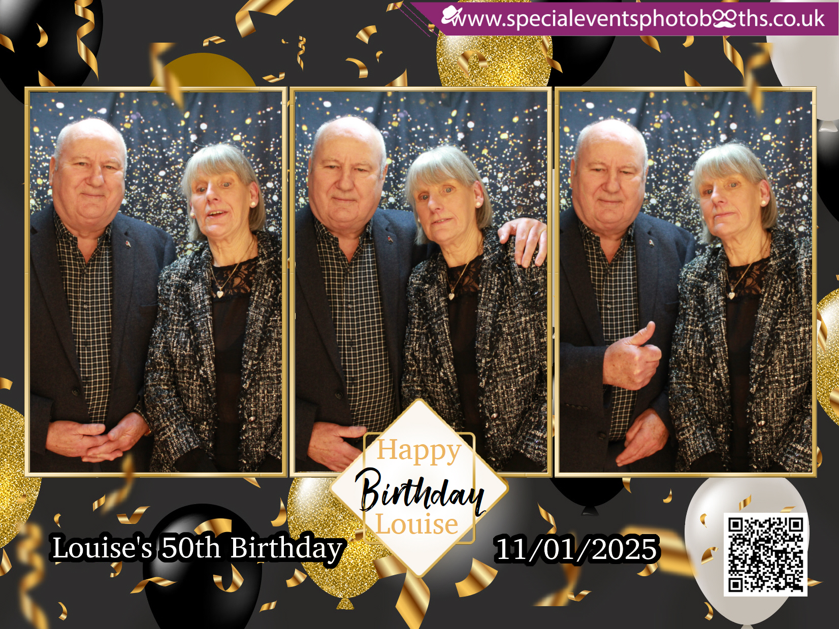 Louise's 50th Birthday | View more photos from the event at my.specialeventsphotobooths.co.uk/u/SpecialEventsPhotoBooths/Louises-50th-Birthday