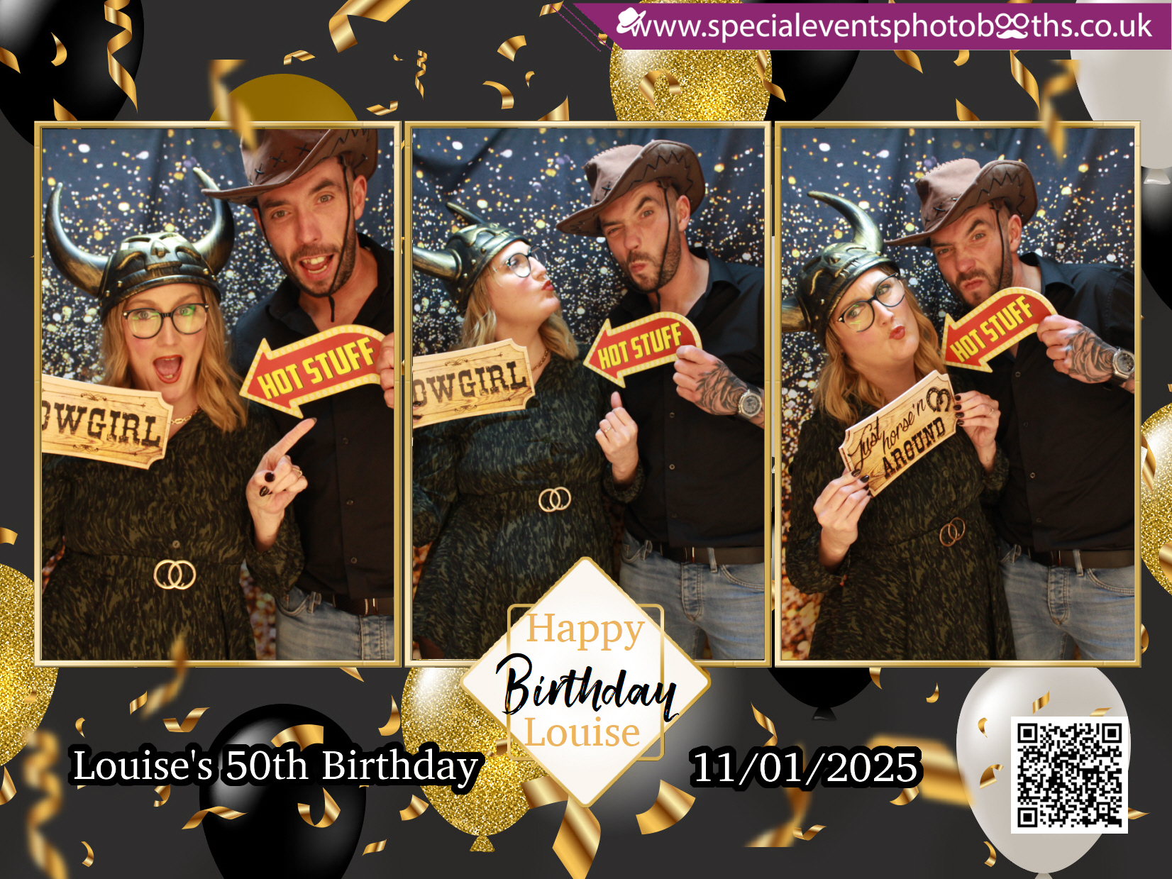 Louise's 50th Birthday | View more photos from the event at my.specialeventsphotobooths.co.uk/u/SpecialEventsPhotoBooths/Louises-50th-Birthday