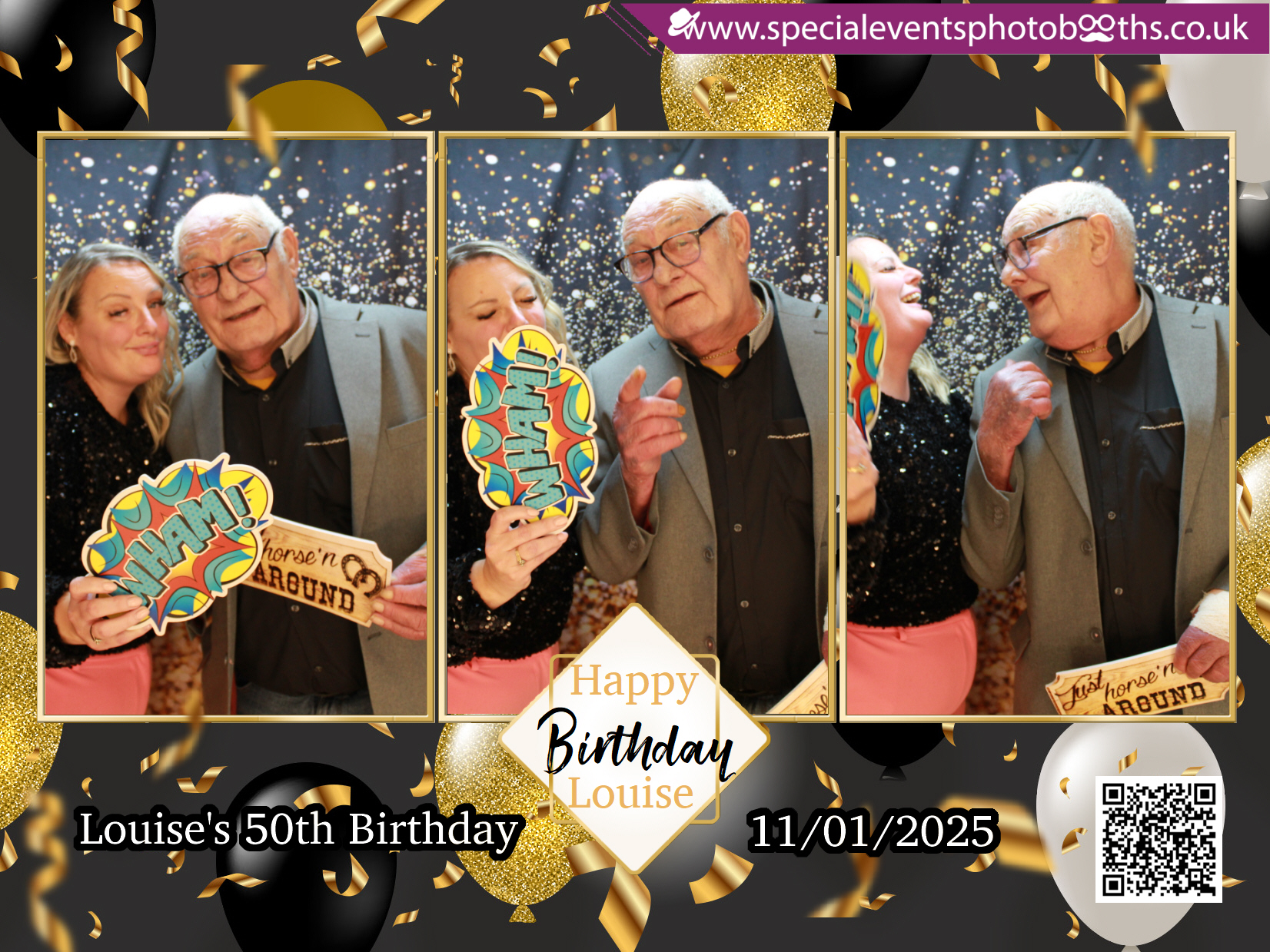 Louise's 50th Birthday | View more photos from the event at my.specialeventsphotobooths.co.uk/u/SpecialEventsPhotoBooths/Louises-50th-Birthday