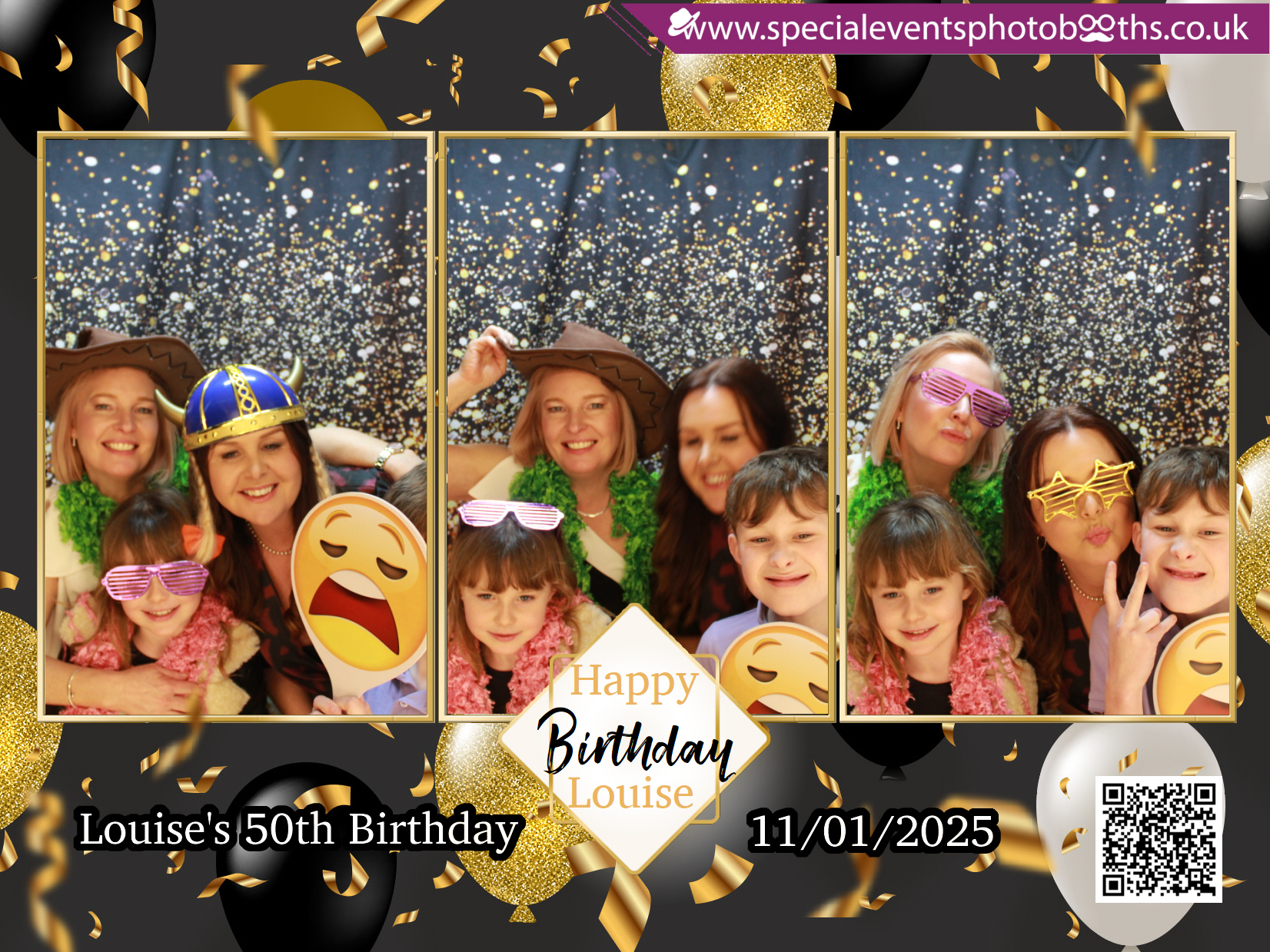 Louise's 50th Birthday | View more photos from the event at my.specialeventsphotobooths.co.uk/u/SpecialEventsPhotoBooths/Louises-50th-Birthday