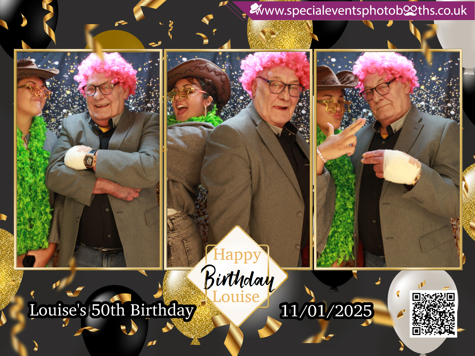 Louise's 50th Birthday | View more photos from the event at my.specialeventsphotobooths.co.uk/u/SpecialEventsPhotoBooths/Louises-50th-Birthday