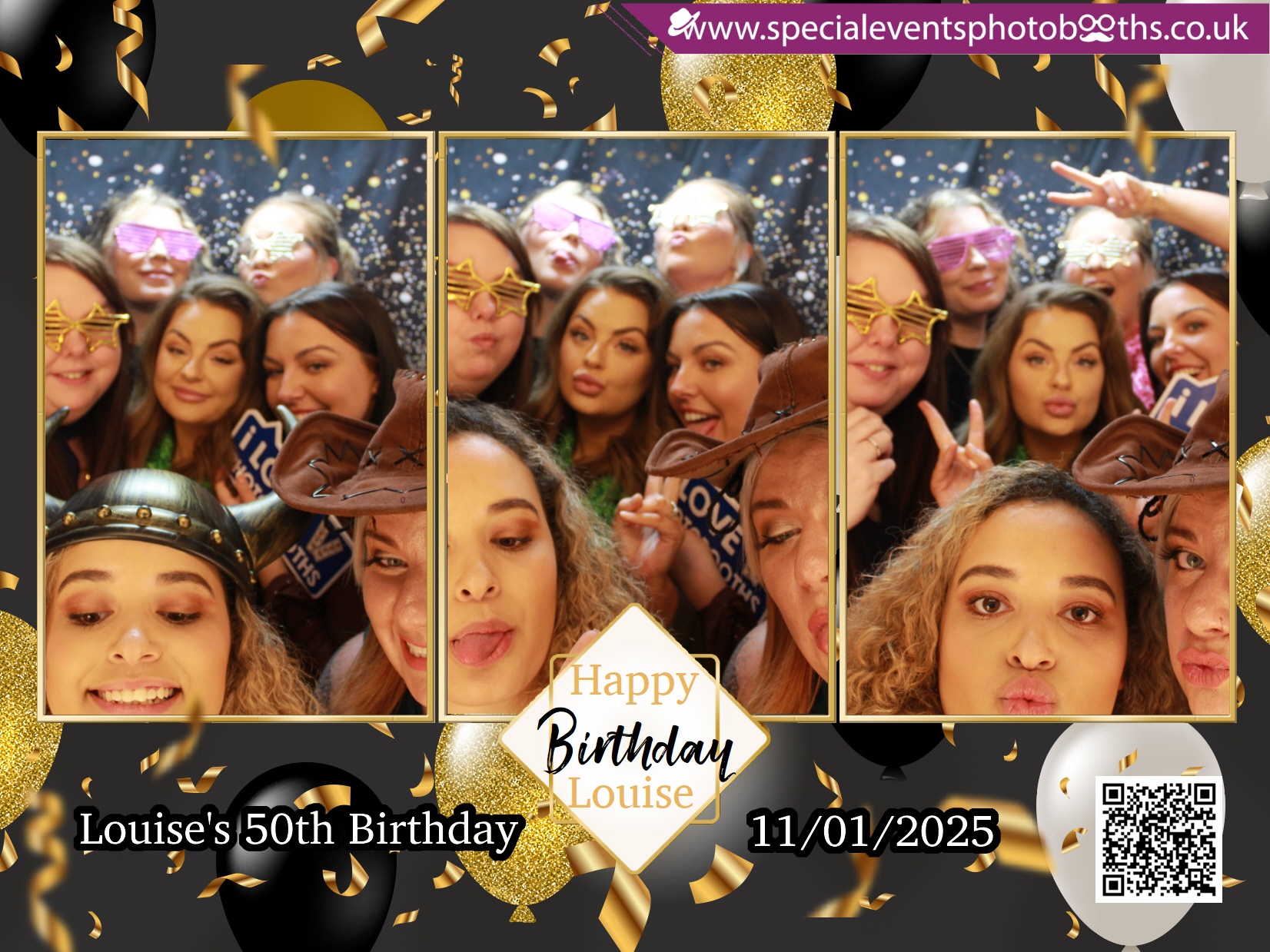 Louise's 50th Birthday | View more photos from the event at my.specialeventsphotobooths.co.uk/u/SpecialEventsPhotoBooths/Louises-50th-Birthday