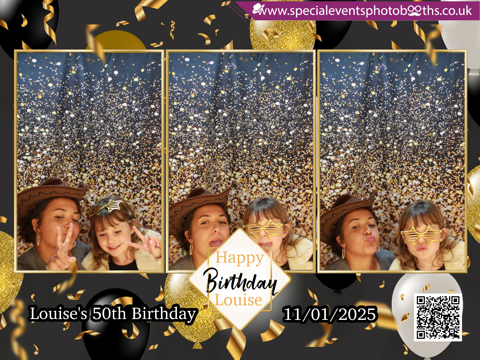 Louise's 50th Birthday | View more photos from the event at my.specialeventsphotobooths.co.uk/u/SpecialEventsPhotoBooths/Louises-50th-Birthday