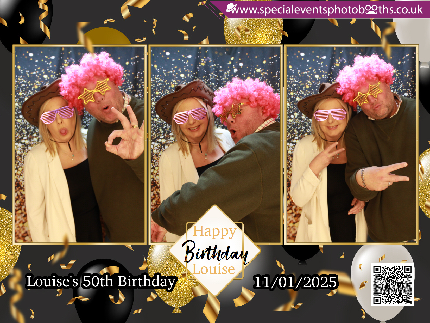 Louise's 50th Birthday | View more photos from the event at my.specialeventsphotobooths.co.uk/u/SpecialEventsPhotoBooths/Louises-50th-Birthday