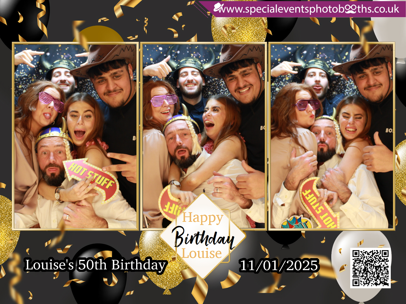 Louise's 50th Birthday | View more photos from the event at my.specialeventsphotobooths.co.uk/u/SpecialEventsPhotoBooths/Louises-50th-Birthday