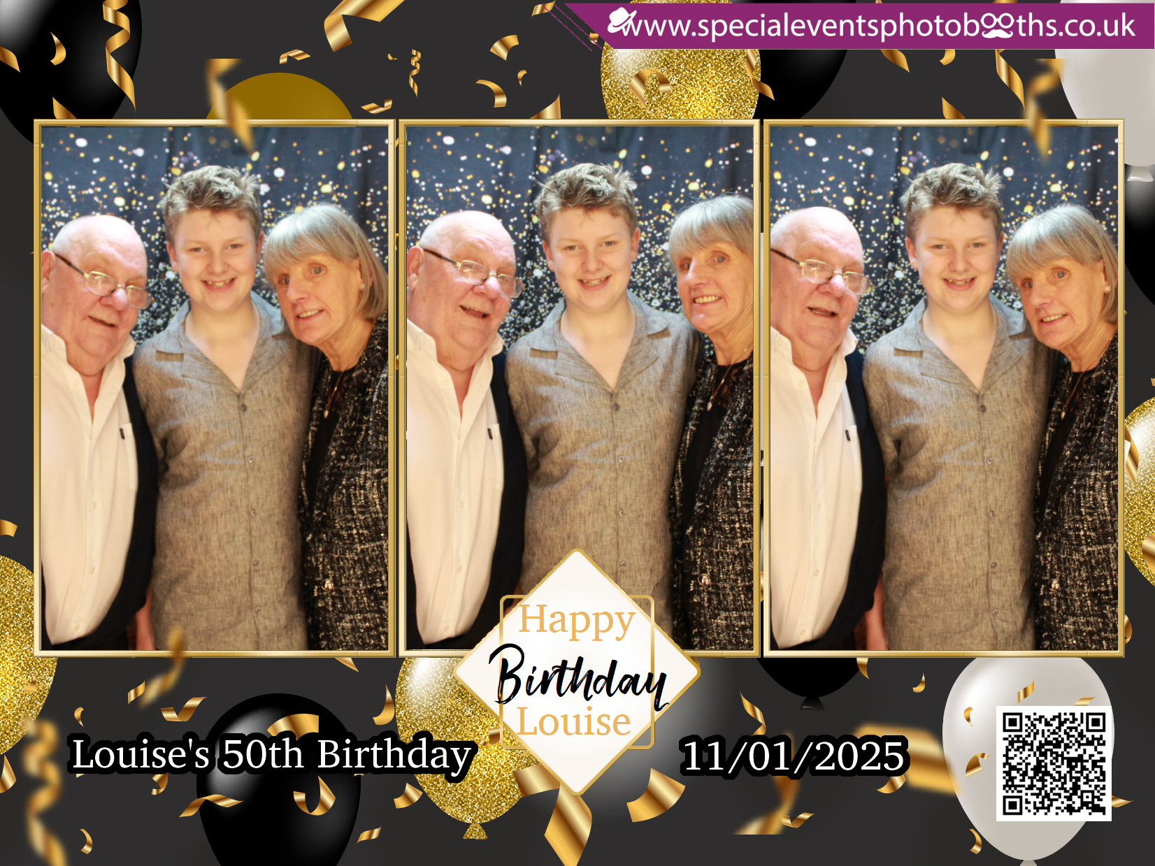Louise's 50th Birthday | View more photos from the event at my.specialeventsphotobooths.co.uk/u/SpecialEventsPhotoBooths/Louises-50th-Birthday