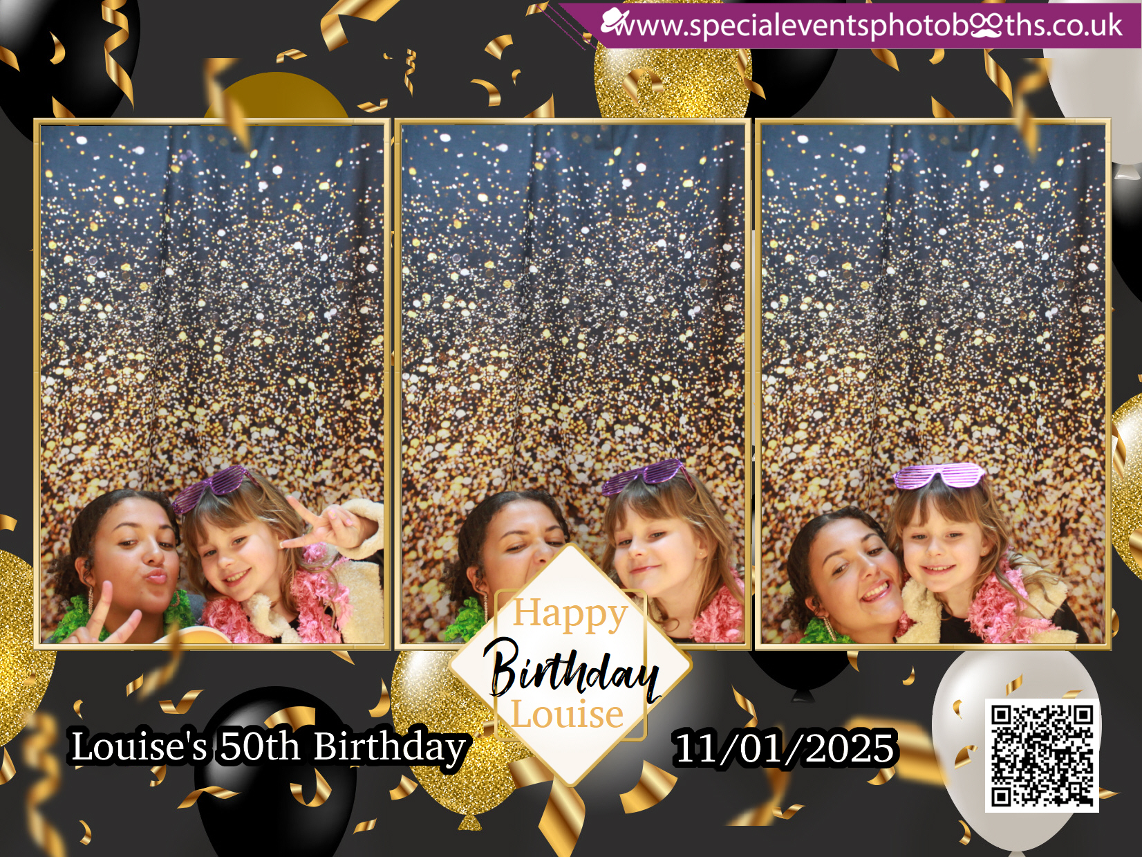 Louise's 50th Birthday | View more photos from the event at my.specialeventsphotobooths.co.uk/u/SpecialEventsPhotoBooths/Louises-50th-Birthday