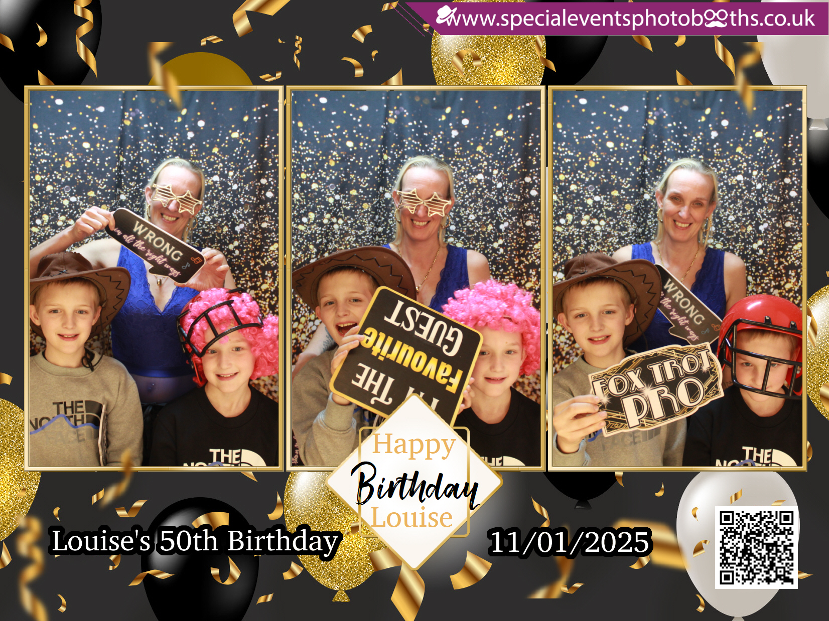 Louise's 50th Birthday | View more photos from the event at my.specialeventsphotobooths.co.uk/u/SpecialEventsPhotoBooths/Louises-50th-Birthday