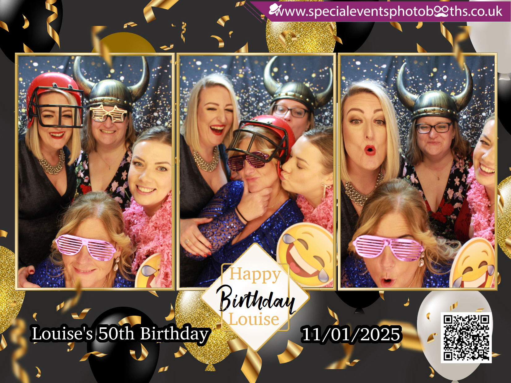Louise's 50th Birthday | View more photos from the event at my.specialeventsphotobooths.co.uk/u/SpecialEventsPhotoBooths/Louises-50th-Birthday