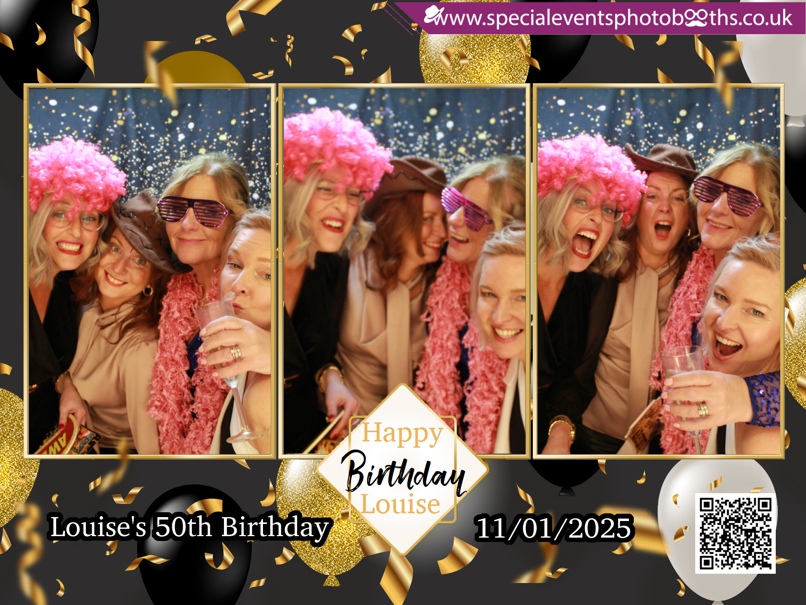 Louise's 50th Birthday | View more photos from the event at my.specialeventsphotobooths.co.uk/u/SpecialEventsPhotoBooths/Louises-50th-Birthday