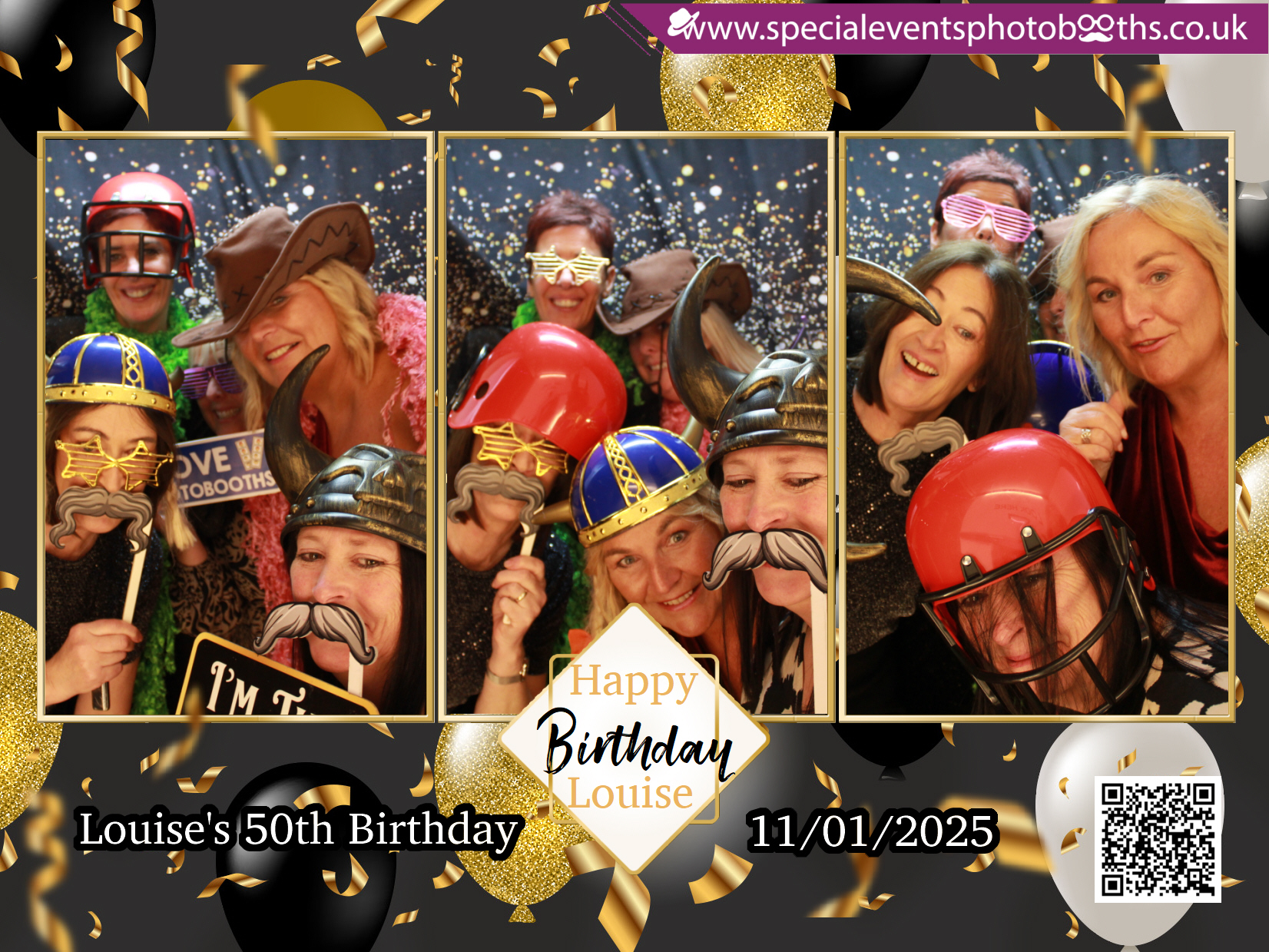 Louise's 50th Birthday | View more photos from the event at my.specialeventsphotobooths.co.uk/u/SpecialEventsPhotoBooths/Louises-50th-Birthday