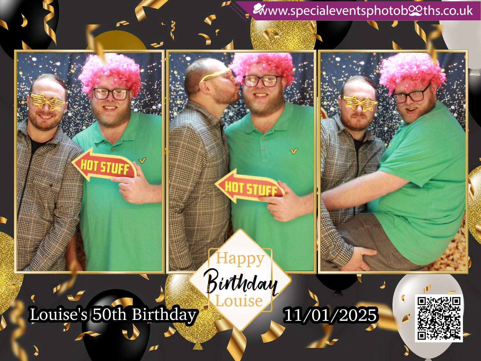 Louise's 50th Birthday | View more photos from the event at my.specialeventsphotobooths.co.uk/u/SpecialEventsPhotoBooths/Louises-50th-Birthday