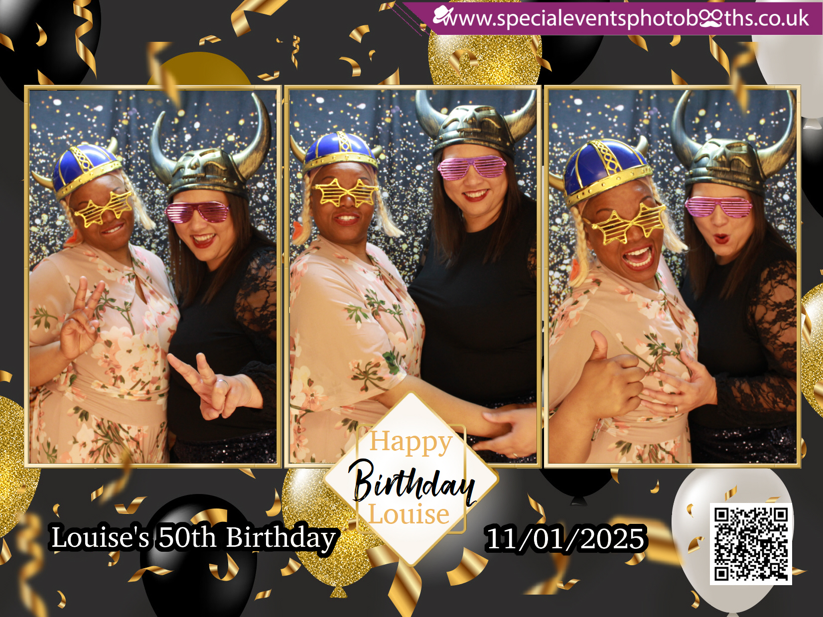 Louise's 50th Birthday | View more photos from the event at my.specialeventsphotobooths.co.uk/u/SpecialEventsPhotoBooths/Louises-50th-Birthday