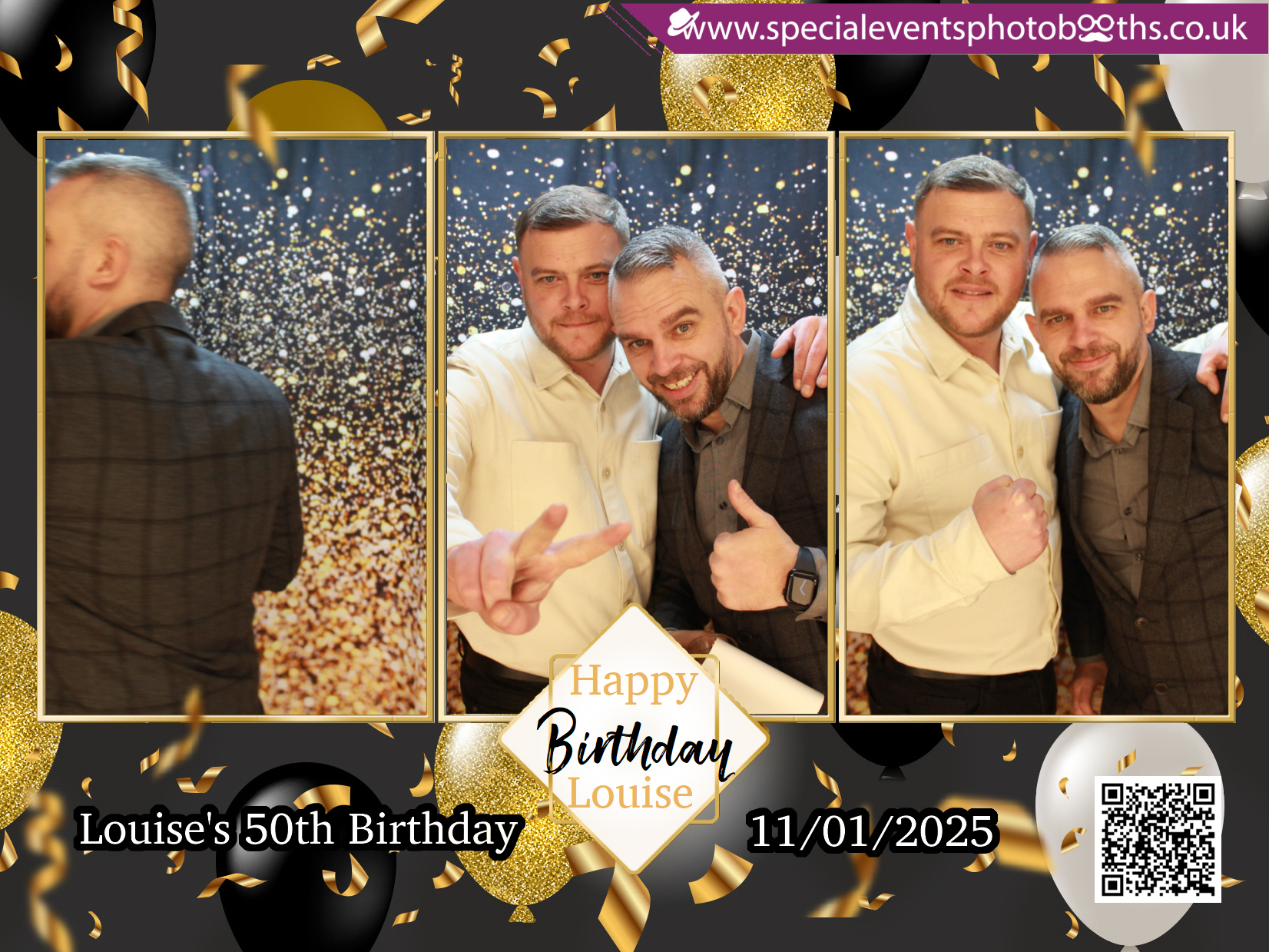 Louise's 50th Birthday | View more photos from the event at my.specialeventsphotobooths.co.uk/u/SpecialEventsPhotoBooths/Louises-50th-Birthday