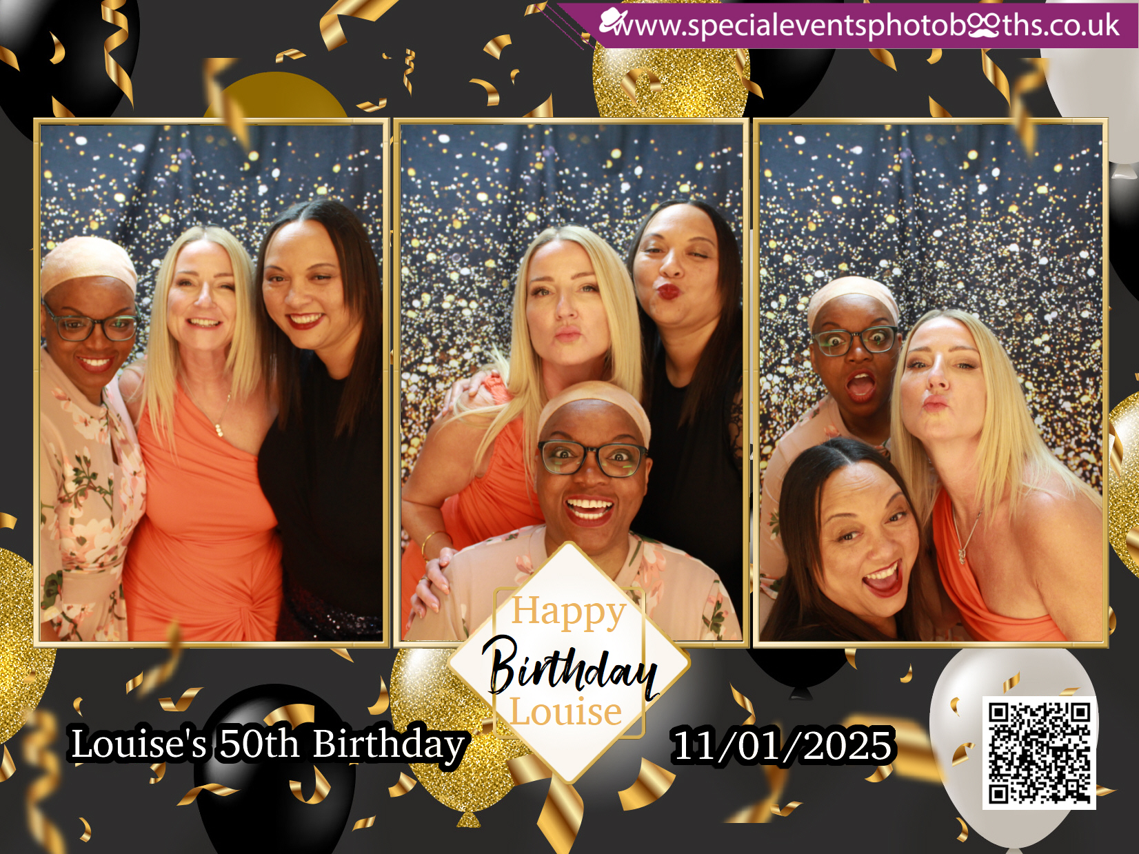 Louise's 50th Birthday | View more photos from the event at my.specialeventsphotobooths.co.uk/u/SpecialEventsPhotoBooths/Louises-50th-Birthday