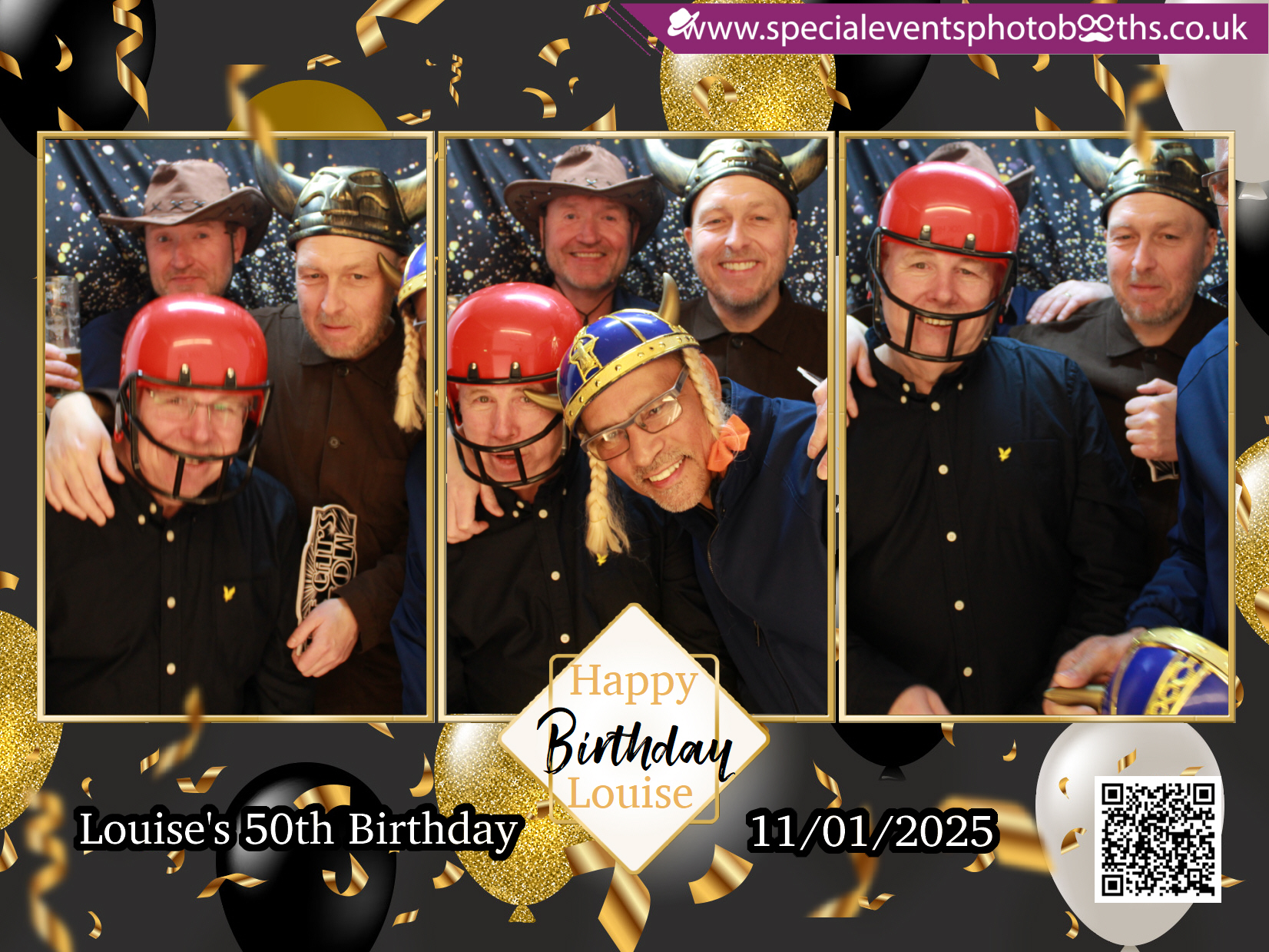 Louise's 50th Birthday | View more photos from the event at my.specialeventsphotobooths.co.uk/u/SpecialEventsPhotoBooths/Louises-50th-Birthday