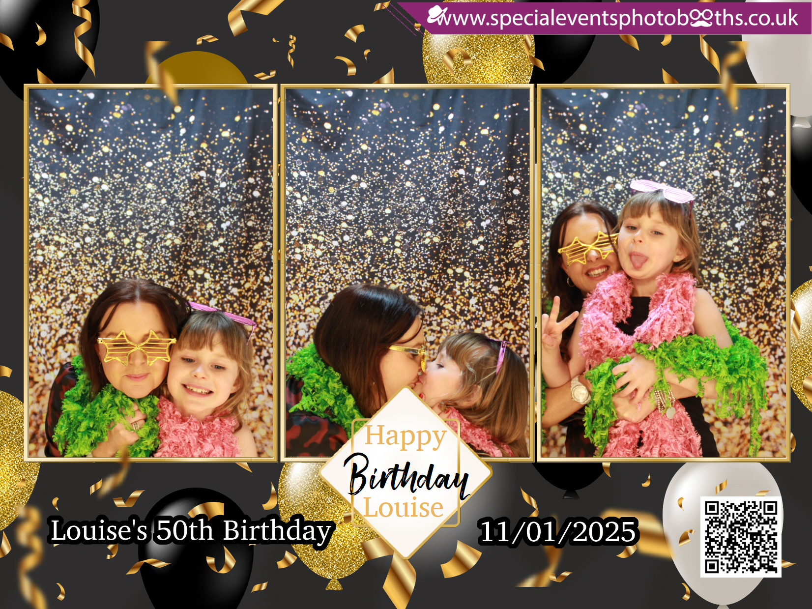Louise's 50th Birthday | View more photos from the event at my.specialeventsphotobooths.co.uk/u/SpecialEventsPhotoBooths/Louises-50th-Birthday