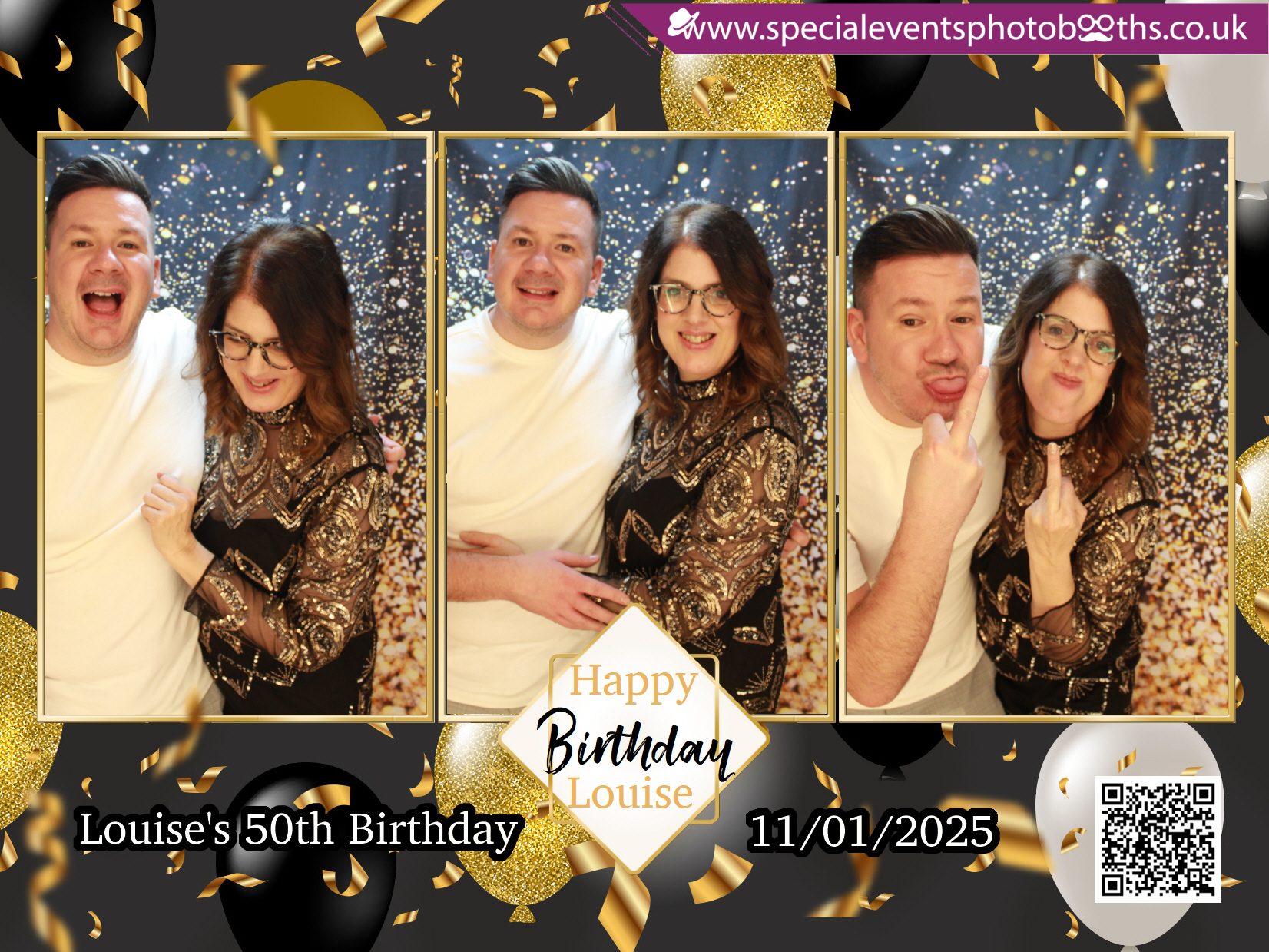 Louise's 50th Birthday | View more photos from the event at my.specialeventsphotobooths.co.uk/u/SpecialEventsPhotoBooths/Louises-50th-Birthday