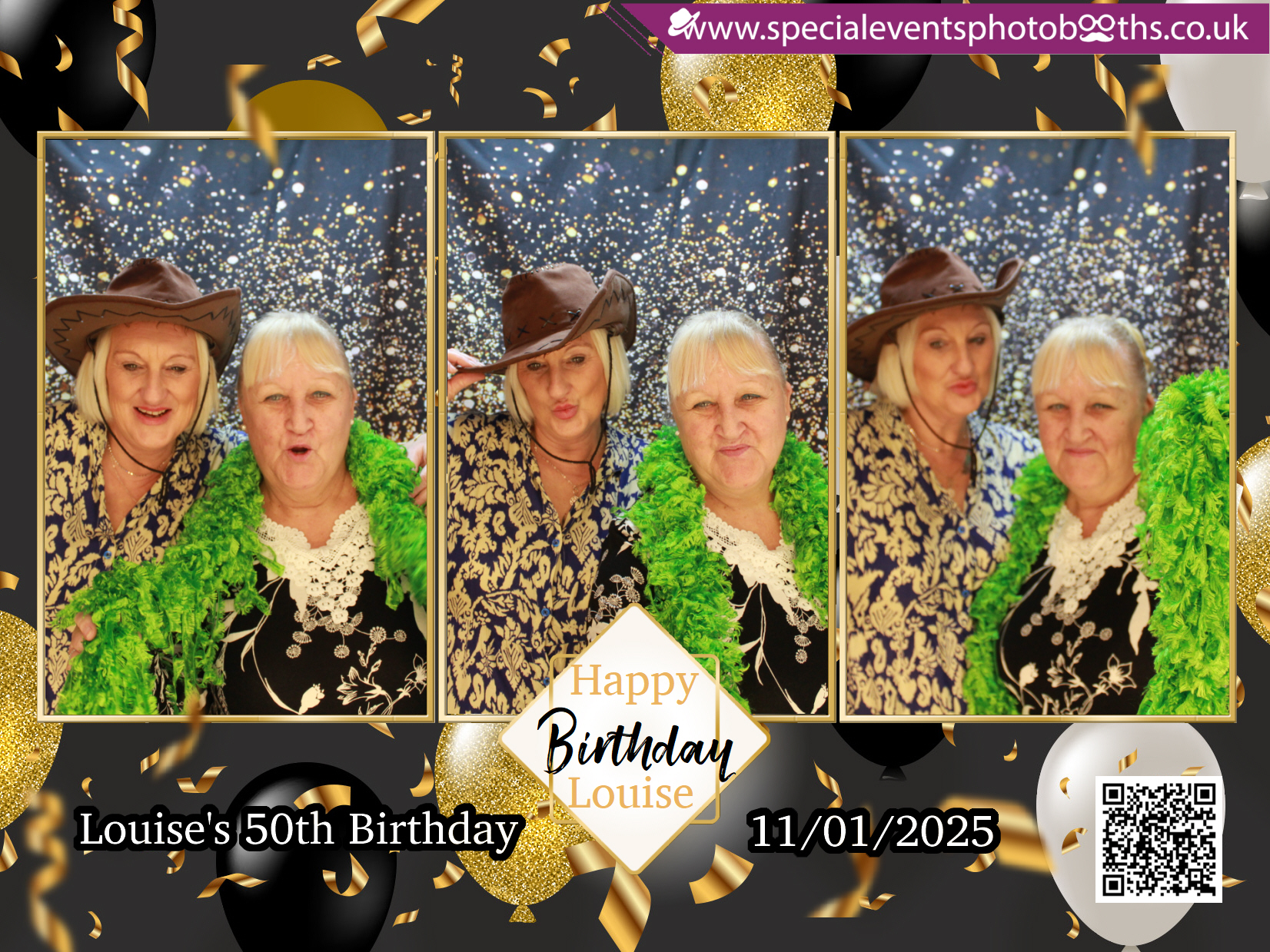 Louise's 50th Birthday | View more photos from the event at my.specialeventsphotobooths.co.uk/u/SpecialEventsPhotoBooths/Louises-50th-Birthday