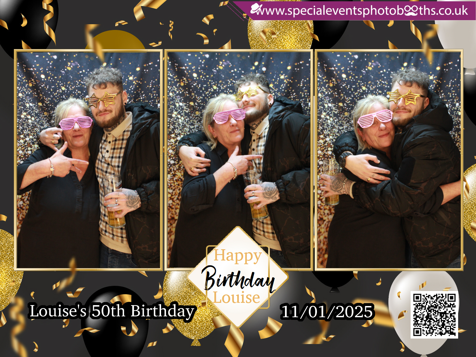 Louise's 50th Birthday | View more photos from the event at my.specialeventsphotobooths.co.uk/u/SpecialEventsPhotoBooths/Louises-50th-Birthday