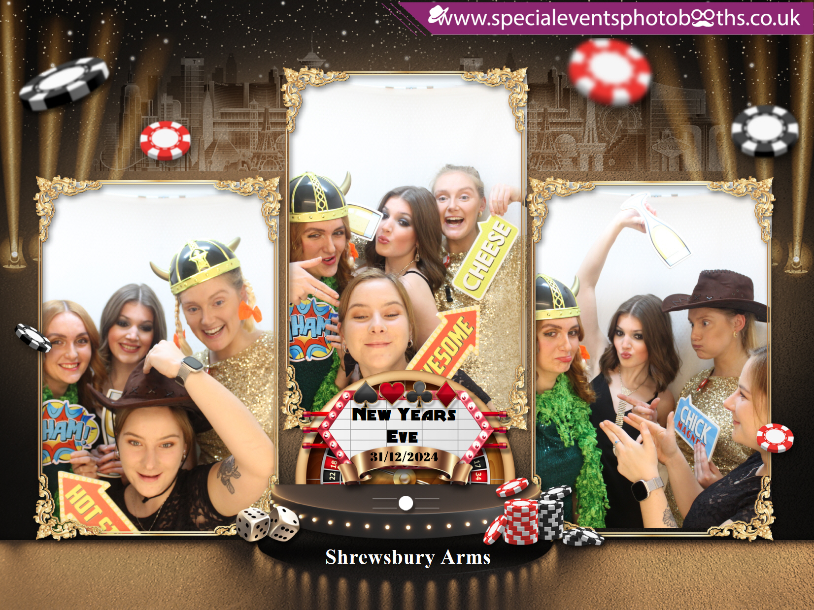 New years Eve Party 2024 Shrewsbury Arms | View more photos from the event at my.specialeventsphotobooths.co.uk/u/SpecialEventsPhotoBooths/New-years-Eve-Party-2024-Shrewsbury-Arms