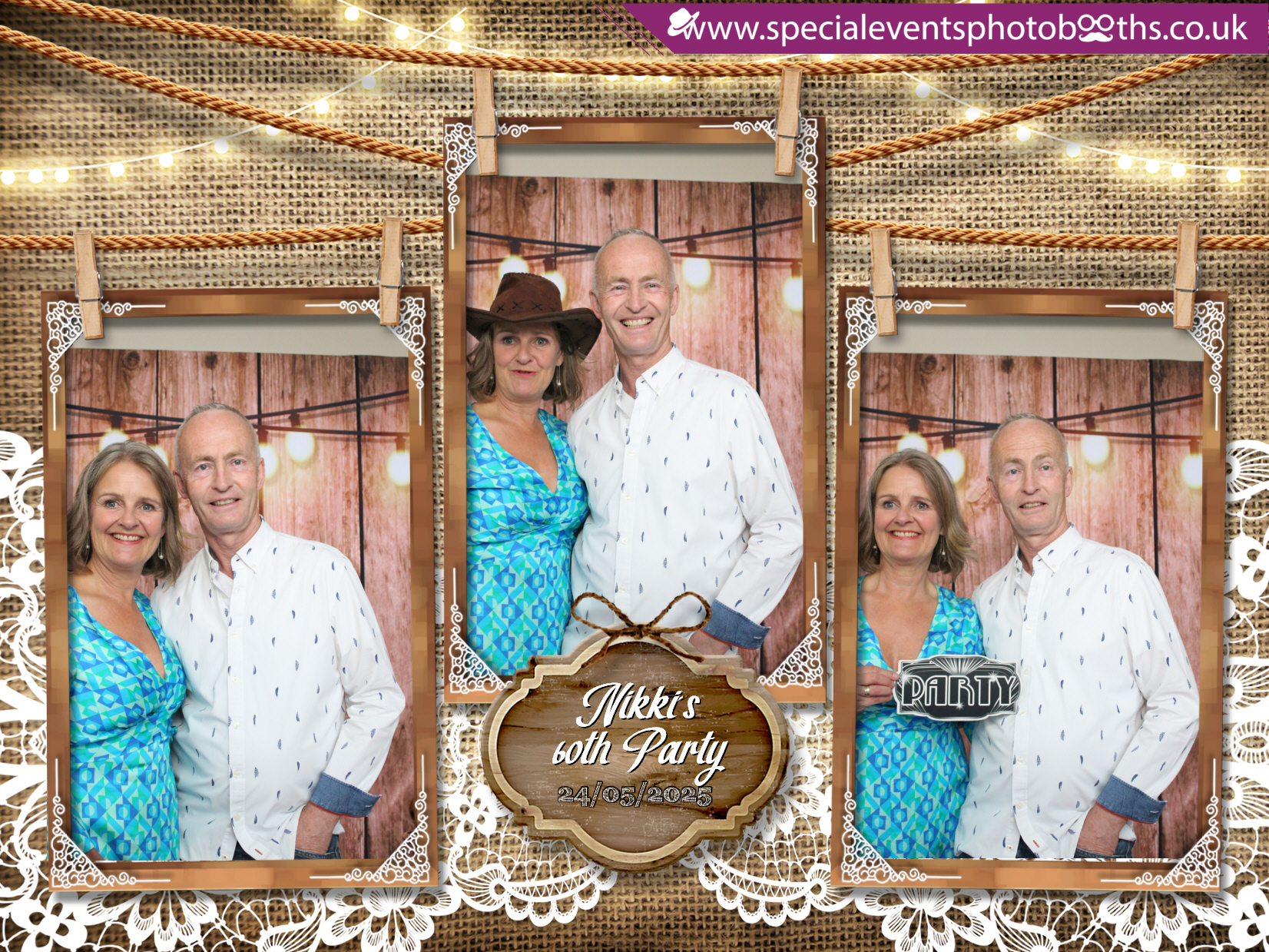 Nikki's 60th | View more photos from the event at my.specialeventsphotobooths.co.uk/u/SpecialEventsPhotoBooths/Nikkis-60th
