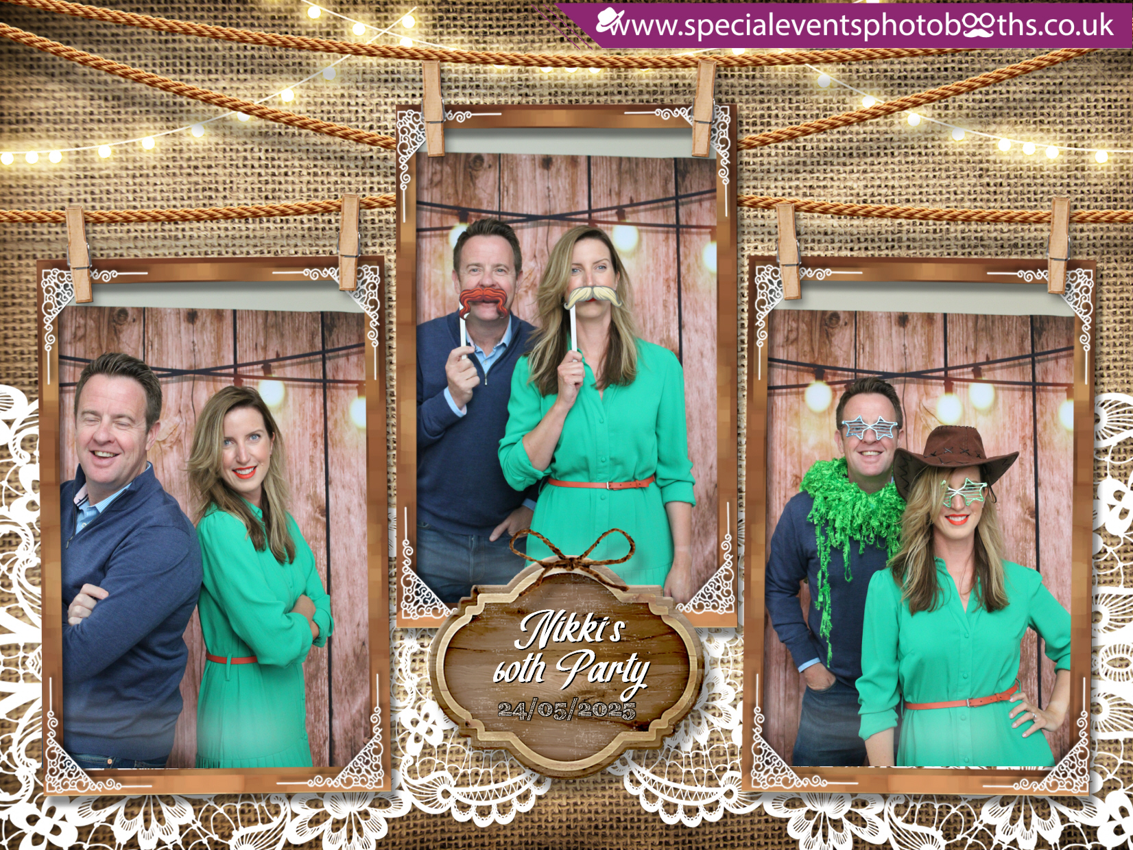 Nikki's 60th | View more photos from the event at my.specialeventsphotobooths.co.uk/u/SpecialEventsPhotoBooths/Nikkis-60th