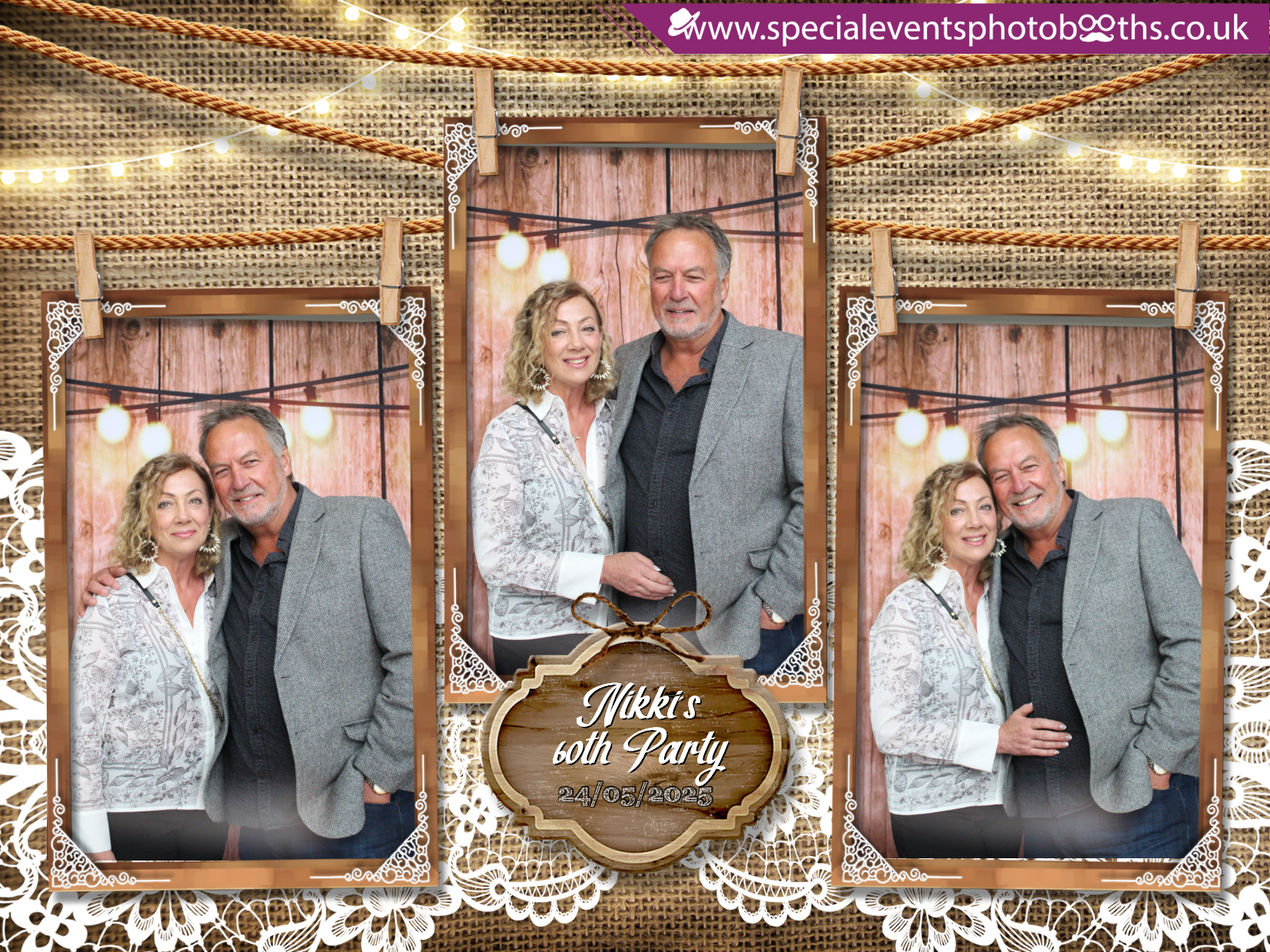 Nikki's 60th | View more photos from the event at my.specialeventsphotobooths.co.uk/u/SpecialEventsPhotoBooths/Nikkis-60th