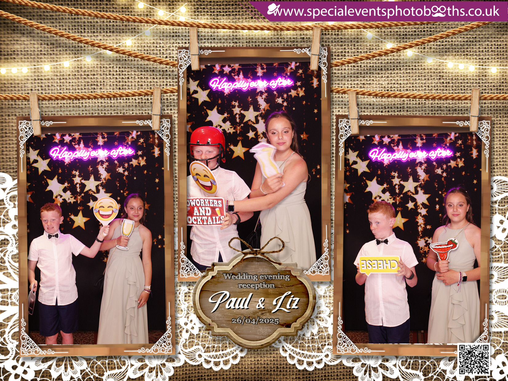 Paul & Liz's Wedding Reception | View more photos from the event at my.specialeventsphotobooths.co.uk/u/SpecialEventsPhotoBooths/Paul-Lizs-Wedding-Reception