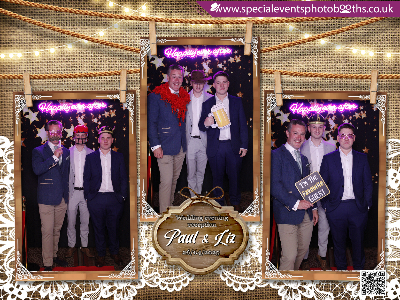 Paul & Liz's Wedding Reception | View more photos from the event at my.specialeventsphotobooths.co.uk/u/SpecialEventsPhotoBooths/Paul-Lizs-Wedding-Reception