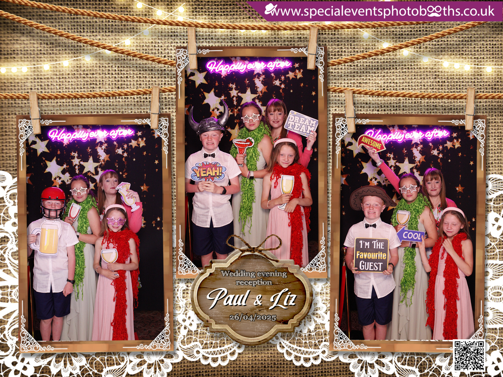 Paul & Liz's Wedding Reception | View more photos from the event at my.specialeventsphotobooths.co.uk/u/SpecialEventsPhotoBooths/Paul-Lizs-Wedding-Reception