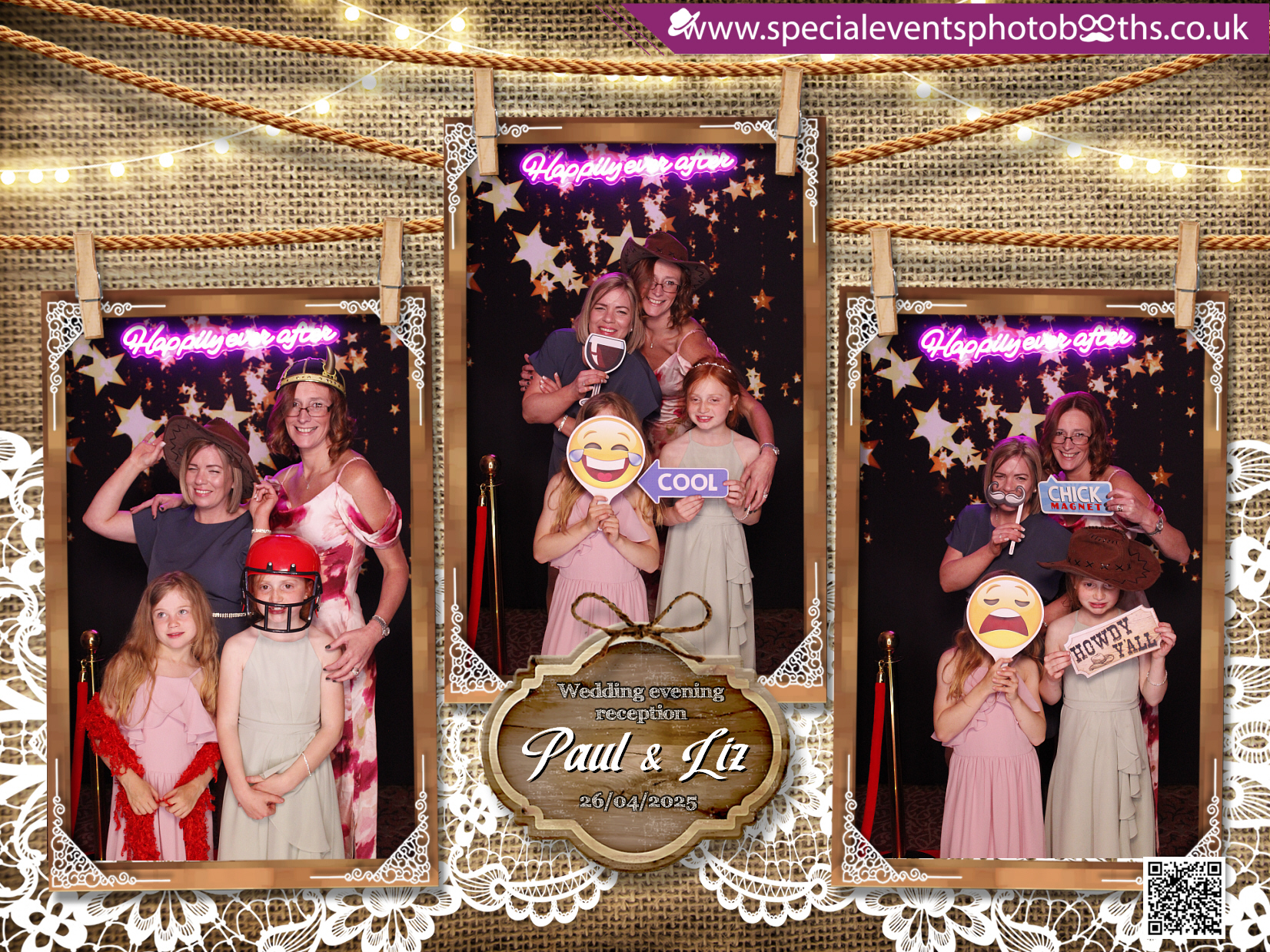 Paul & Liz's Wedding Reception | View more photos from the event at my.specialeventsphotobooths.co.uk/u/SpecialEventsPhotoBooths/Paul-Lizs-Wedding-Reception