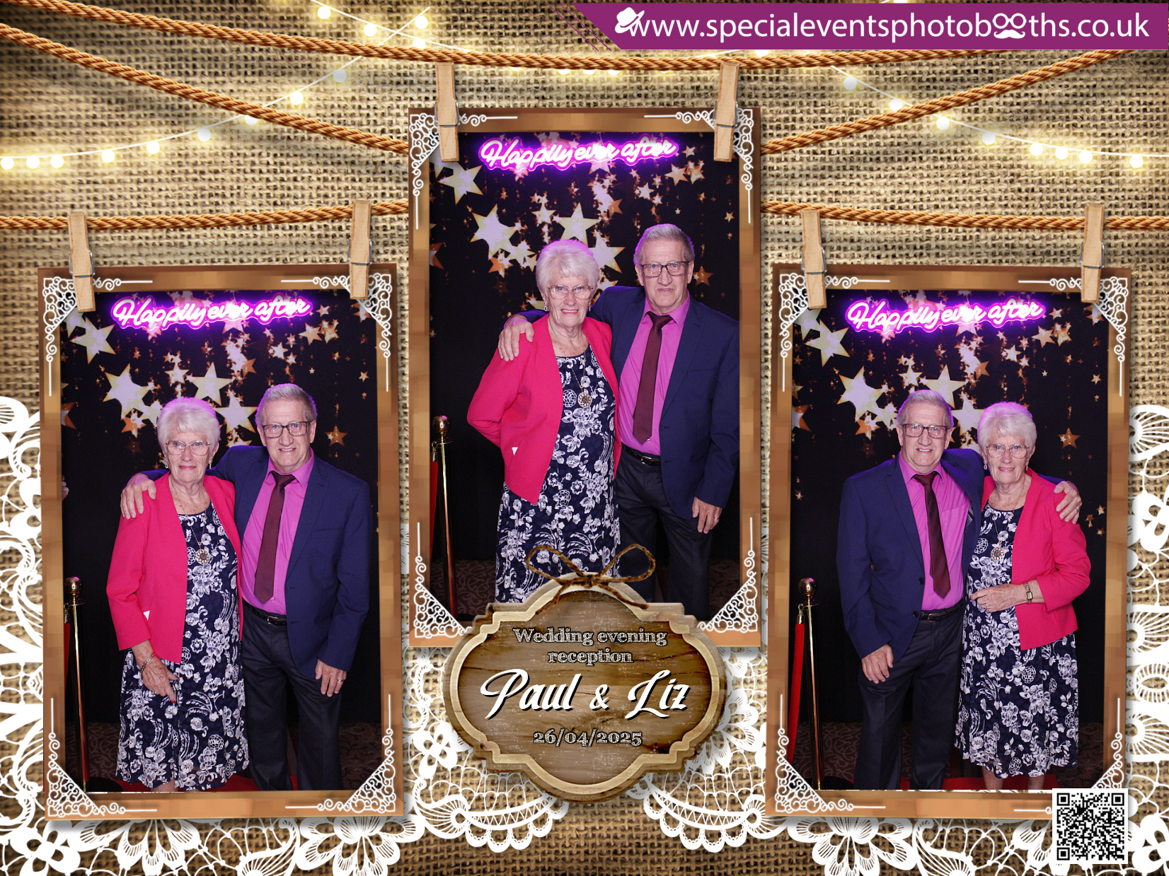 Paul & Liz's Wedding Reception | View more photos from the event at my.specialeventsphotobooths.co.uk/u/SpecialEventsPhotoBooths/Paul-Lizs-Wedding-Reception