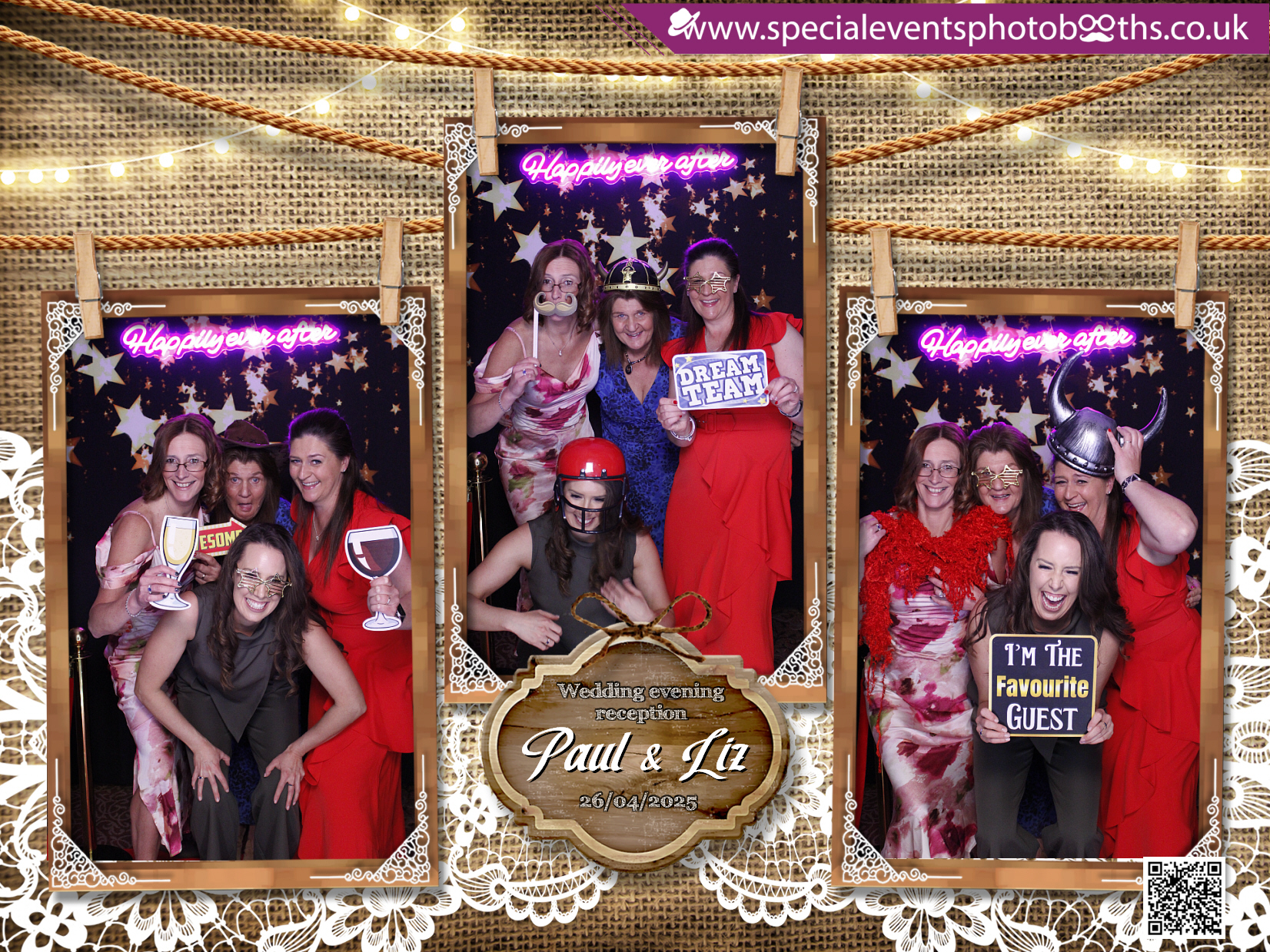 Paul & Liz's Wedding Reception | View more photos from the event at my.specialeventsphotobooths.co.uk/u/SpecialEventsPhotoBooths/Paul-Lizs-Wedding-Reception