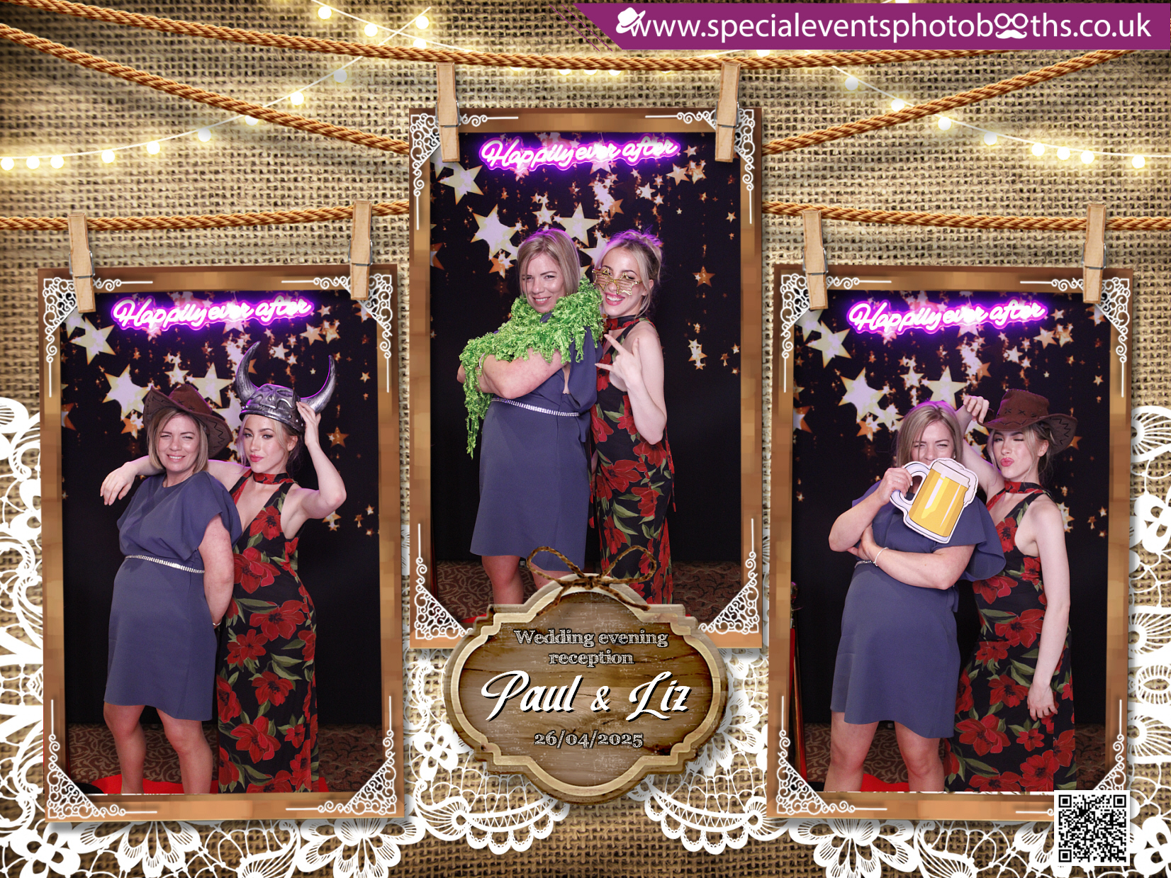 Paul & Liz's Wedding Reception | View more photos from the event at my.specialeventsphotobooths.co.uk/u/SpecialEventsPhotoBooths/Paul-Lizs-Wedding-Reception