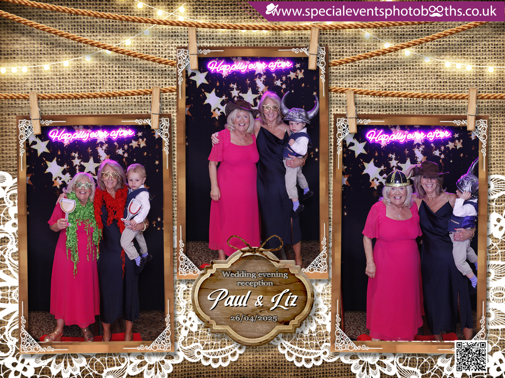 Paul & Liz's Wedding Reception | View more photos from the event at my.specialeventsphotobooths.co.uk/u/SpecialEventsPhotoBooths/Paul-Lizs-Wedding-Reception