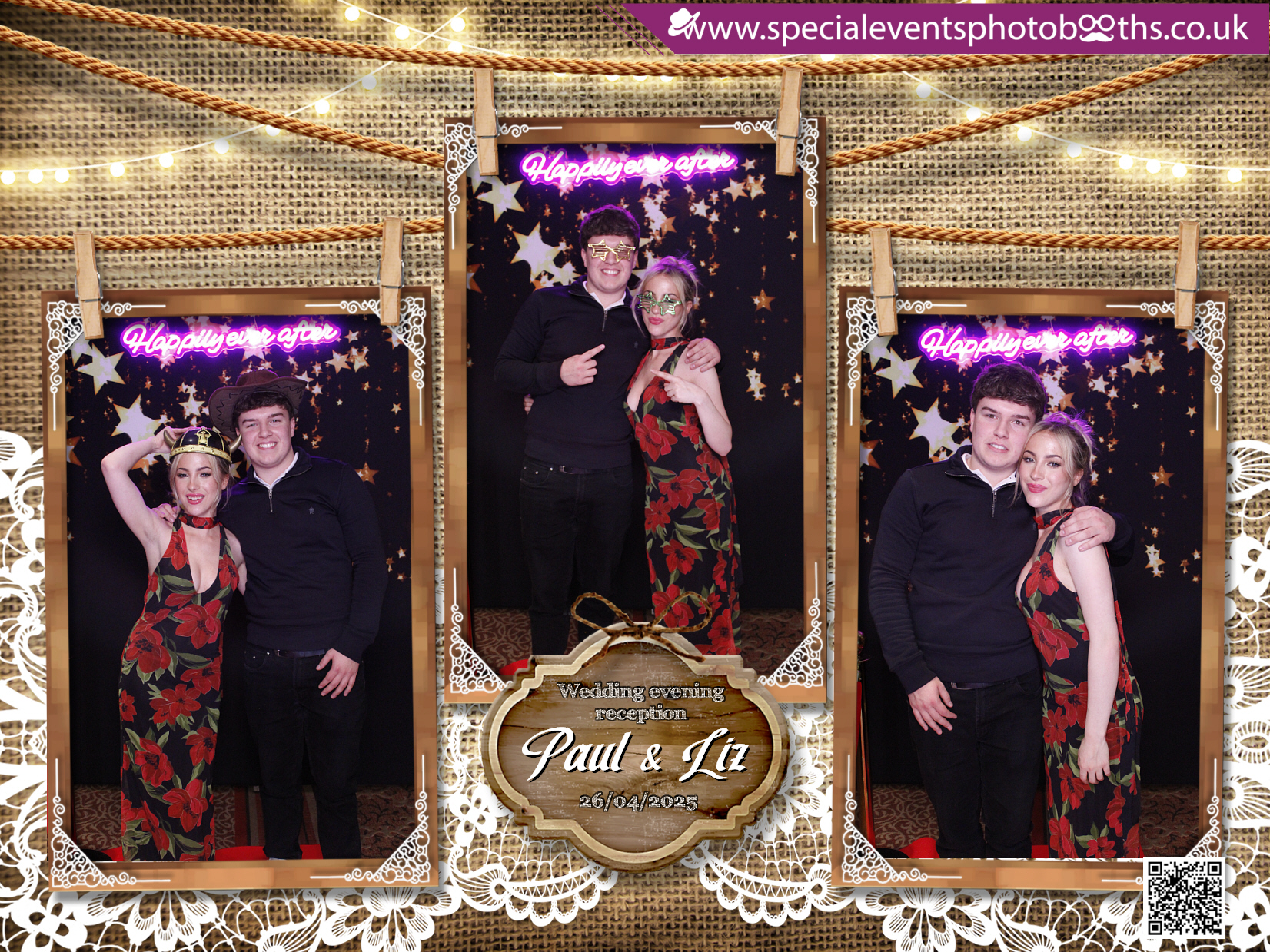Paul & Liz's Wedding Reception | View more photos from the event at my.specialeventsphotobooths.co.uk/u/SpecialEventsPhotoBooths/Paul-Lizs-Wedding-Reception