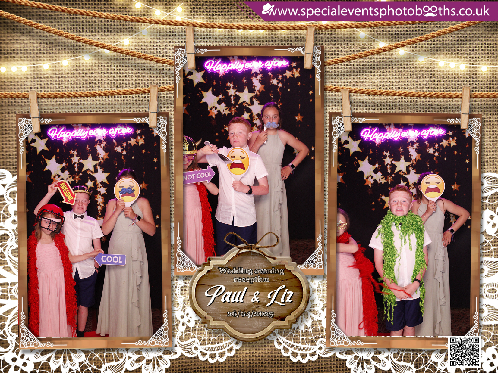 Paul & Liz's Wedding Reception | View more photos from the event at my.specialeventsphotobooths.co.uk/u/SpecialEventsPhotoBooths/Paul-Lizs-Wedding-Reception