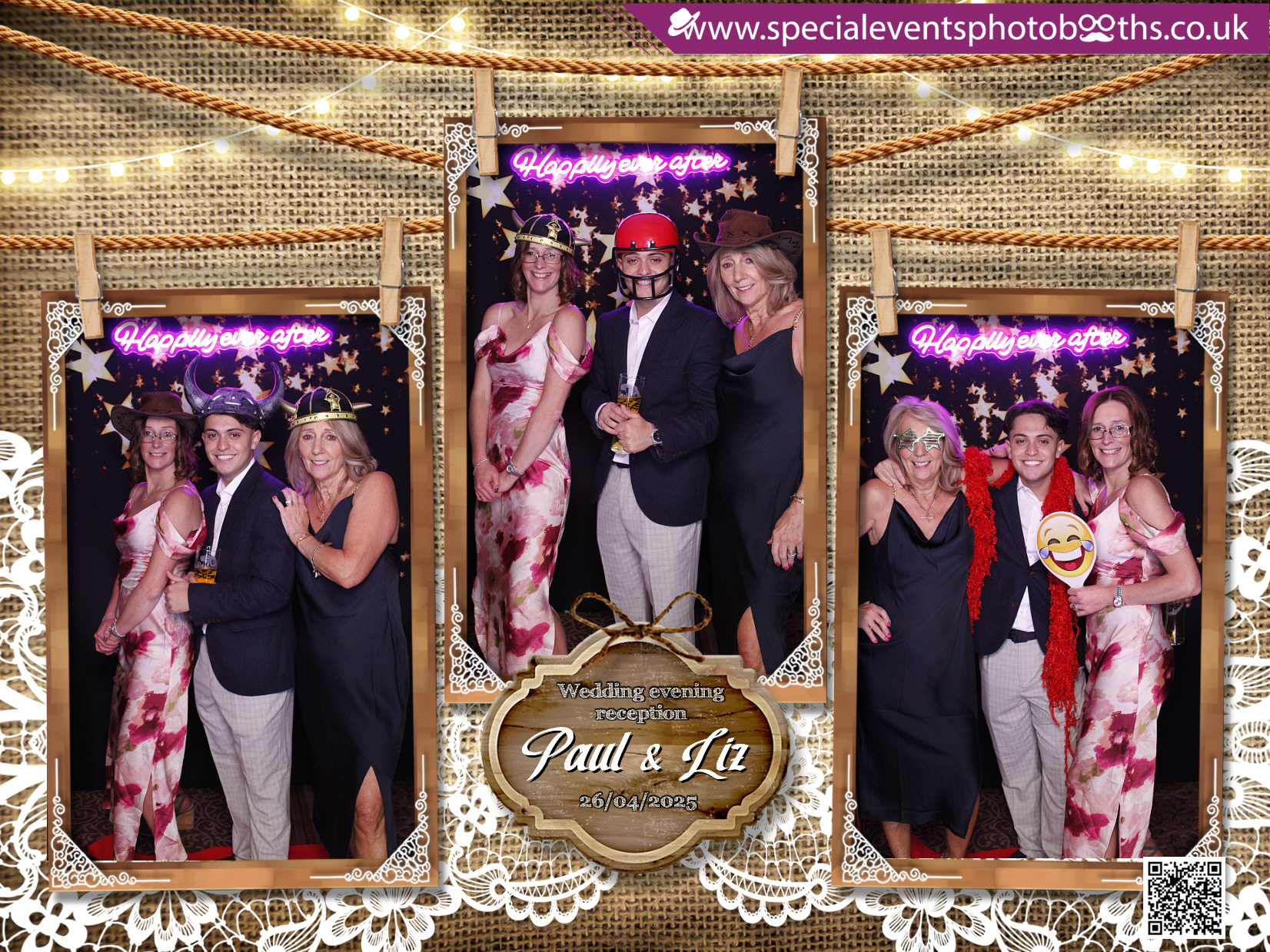 Paul & Liz's Wedding Reception | View more photos from the event at my.specialeventsphotobooths.co.uk/u/SpecialEventsPhotoBooths/Paul-Lizs-Wedding-Reception