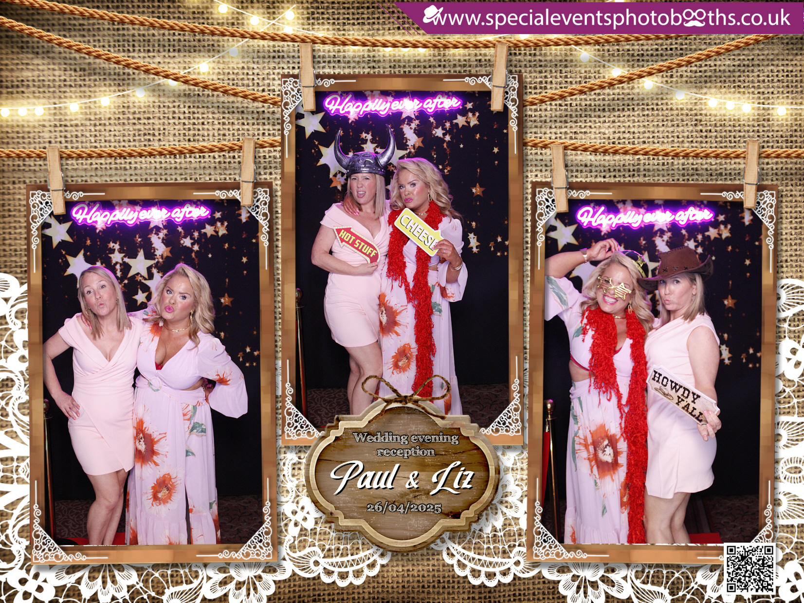 Paul & Liz's Wedding Reception | View more photos from the event at my.specialeventsphotobooths.co.uk/u/SpecialEventsPhotoBooths/Paul-Lizs-Wedding-Reception