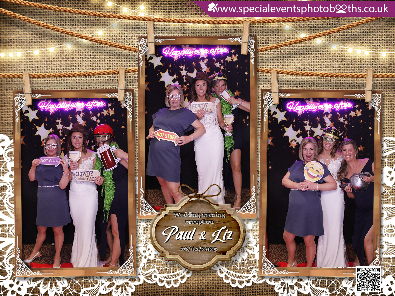 Paul & Liz's Wedding Reception | View more photos from the event at my.specialeventsphotobooths.co.uk/u/SpecialEventsPhotoBooths/Paul-Lizs-Wedding-Reception