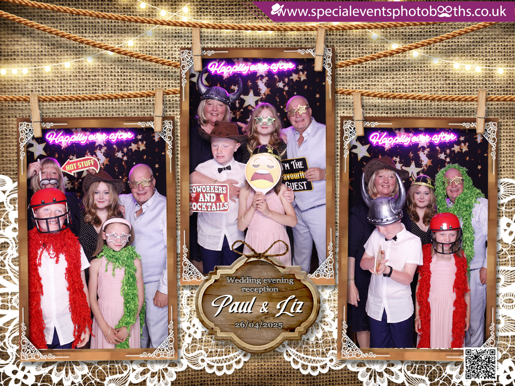 Paul & Liz's Wedding Reception | View more photos from the event at my.specialeventsphotobooths.co.uk/u/SpecialEventsPhotoBooths/Paul-Lizs-Wedding-Reception