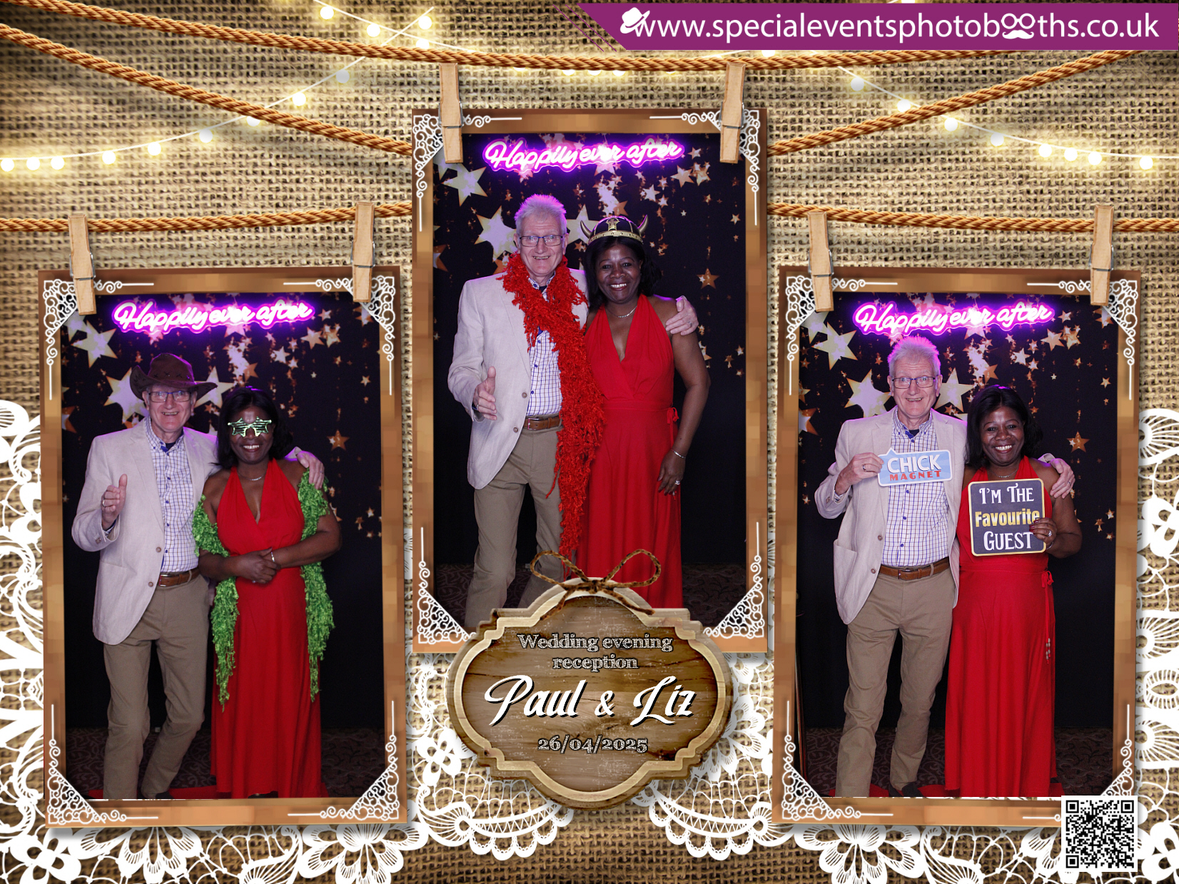 Paul & Liz's Wedding Reception | View more photos from the event at my.specialeventsphotobooths.co.uk/u/SpecialEventsPhotoBooths/Paul-Lizs-Wedding-Reception