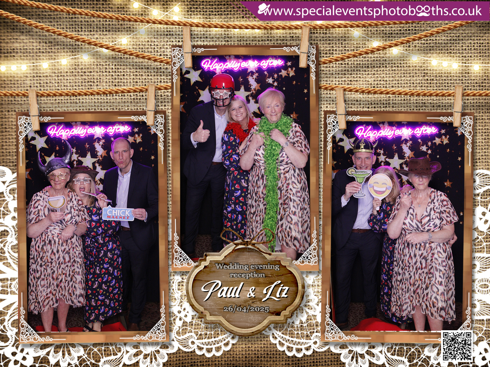 Paul & Liz's Wedding Reception | View more photos from the event at my.specialeventsphotobooths.co.uk/u/SpecialEventsPhotoBooths/Paul-Lizs-Wedding-Reception